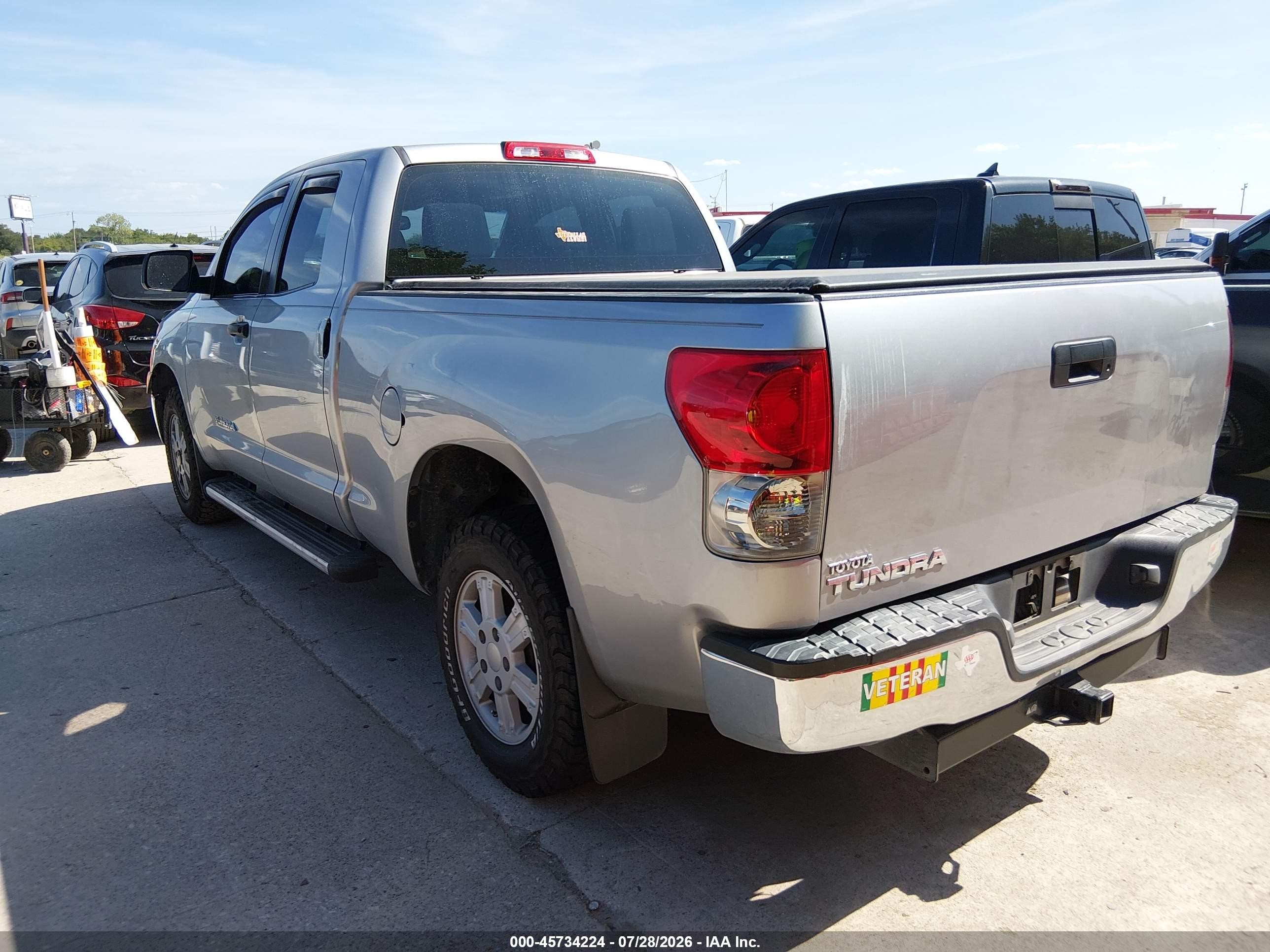 2009 Toyota Tundra Grade V6 Silver vin: 5TFRU541X9X017534