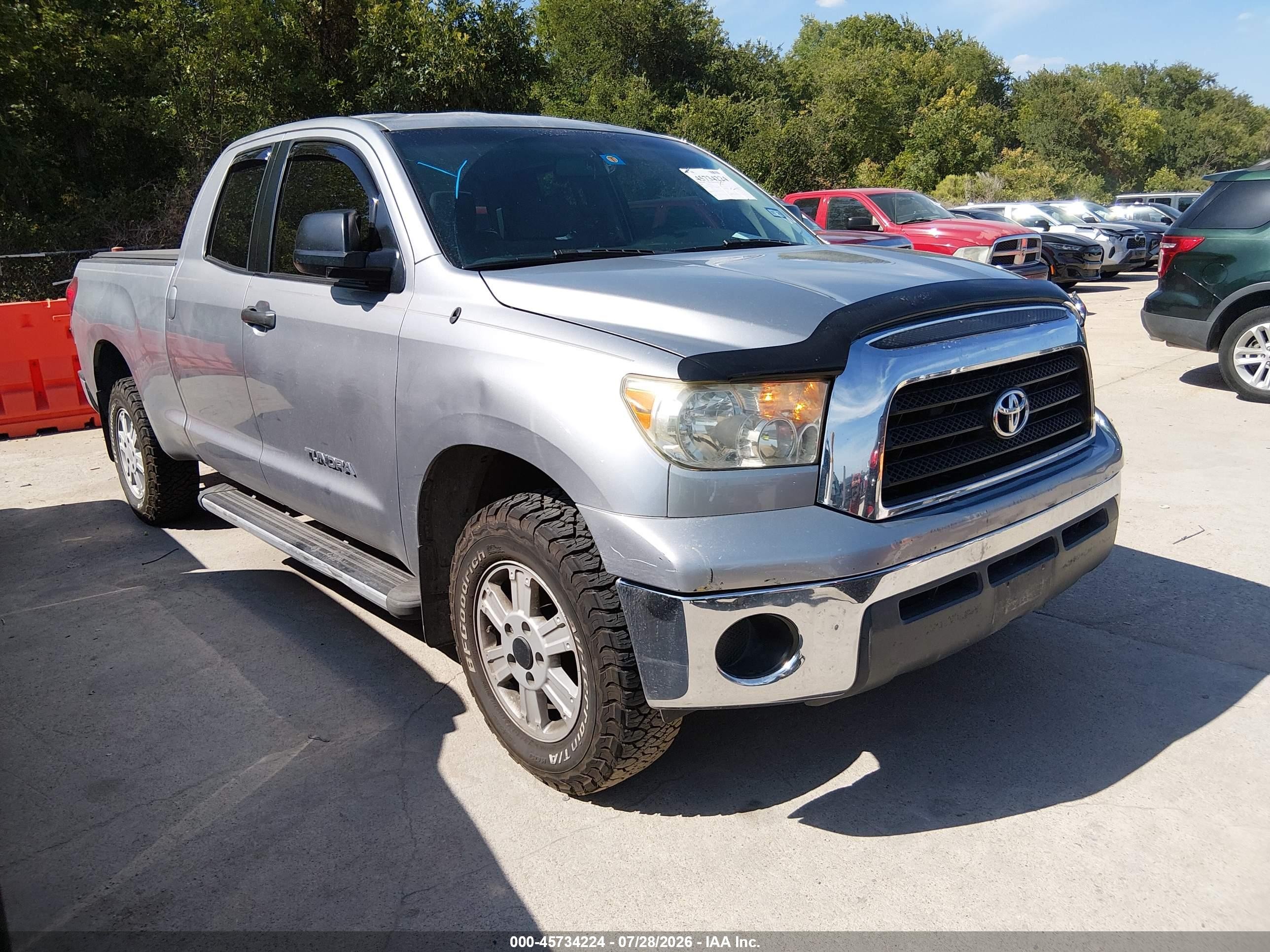 2009 Toyota Tundra Grade V6 Silver vin: 5TFRU541X9X017534