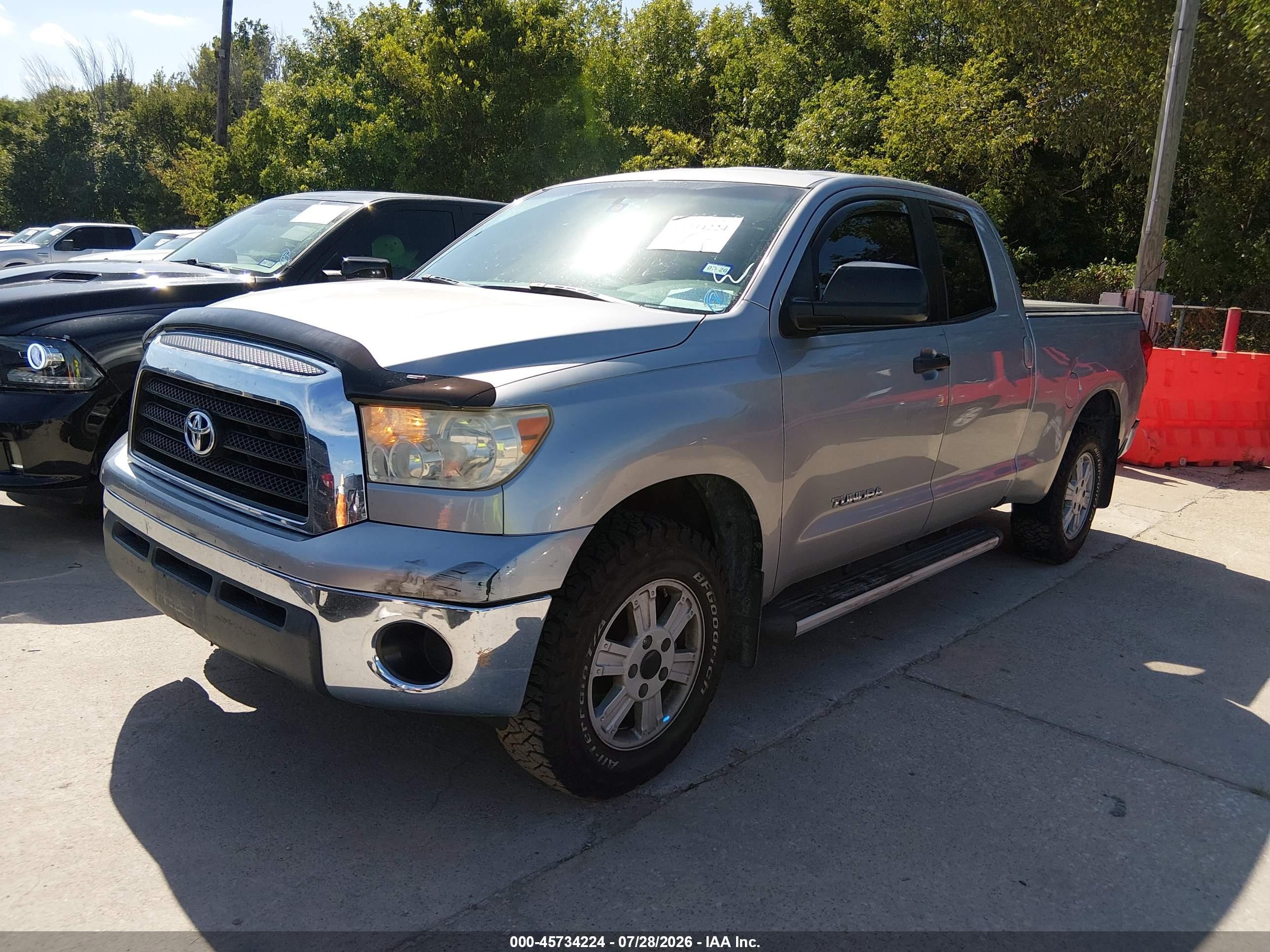 2009 Toyota Tundra Grade V6 Silver vin: 5TFRU541X9X017534