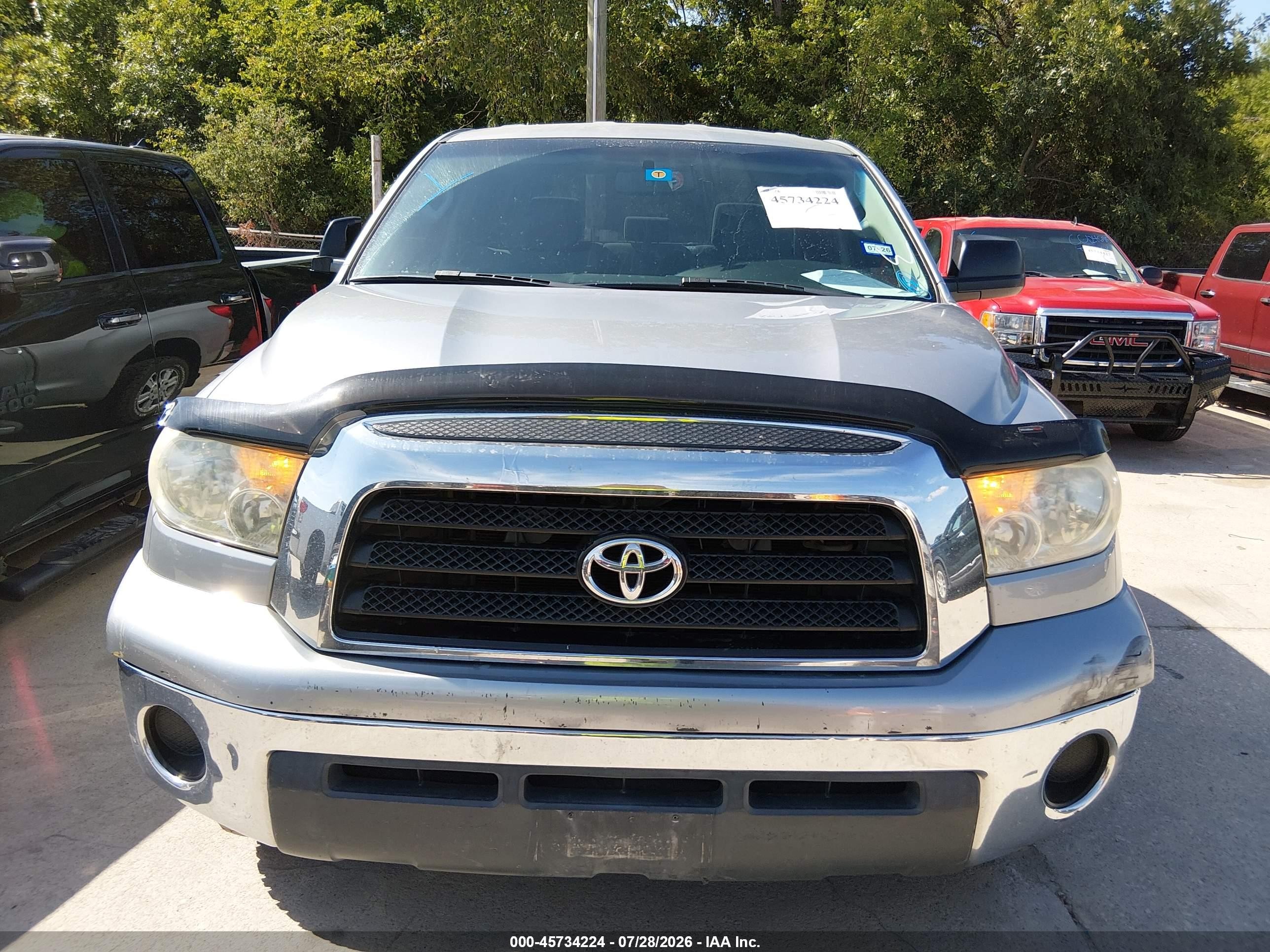 2009 Toyota Tundra Grade V6 Silver vin: 5TFRU541X9X017534