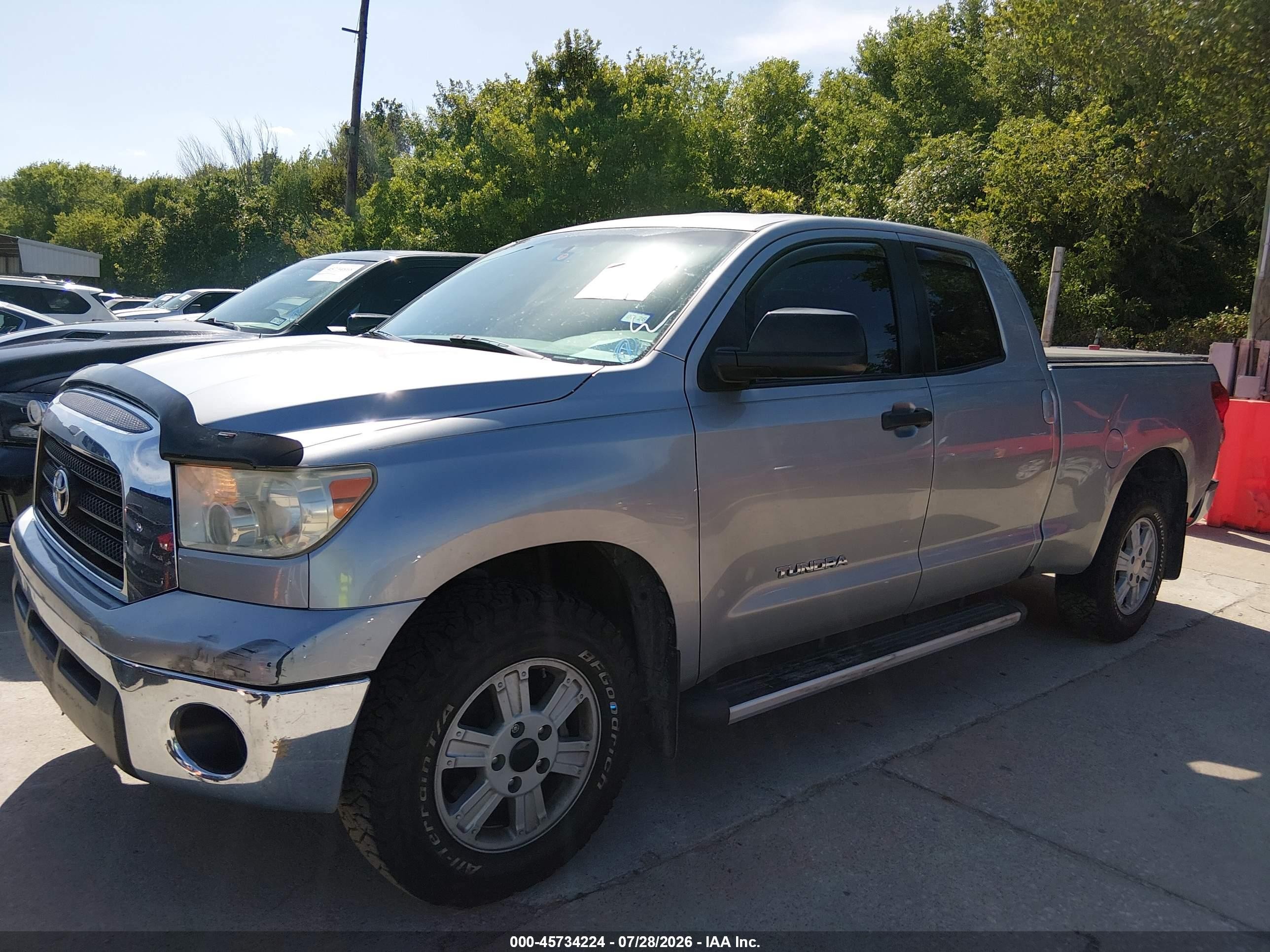 2009 Toyota Tundra Grade V6 Silver vin: 5TFRU541X9X017534