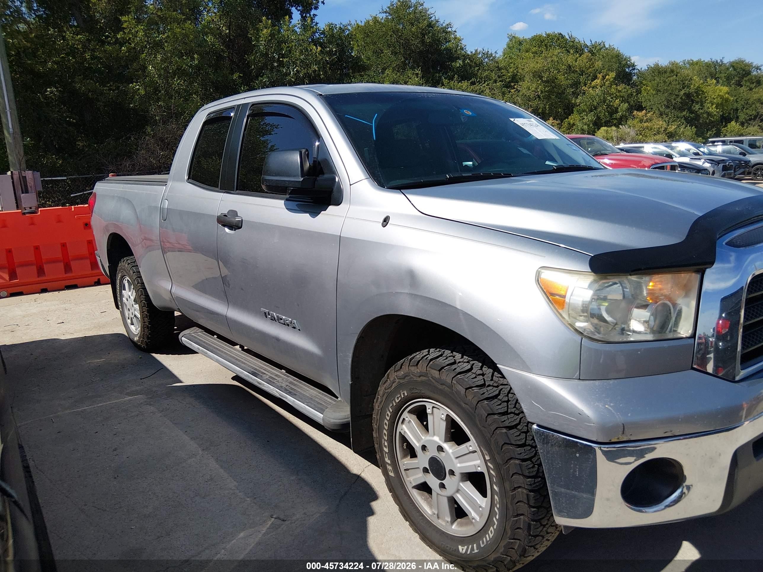 2009 Toyota Tundra Grade V6 Silver vin: 5TFRU541X9X017534