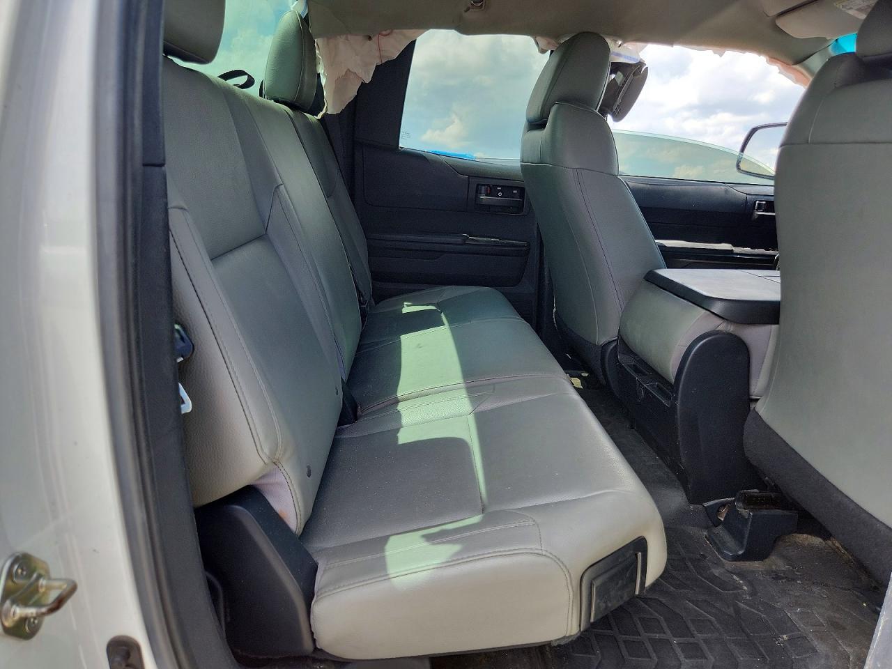 2014 Toyota Tundra Sr Белый vin: 5TFRU5F11EX032334