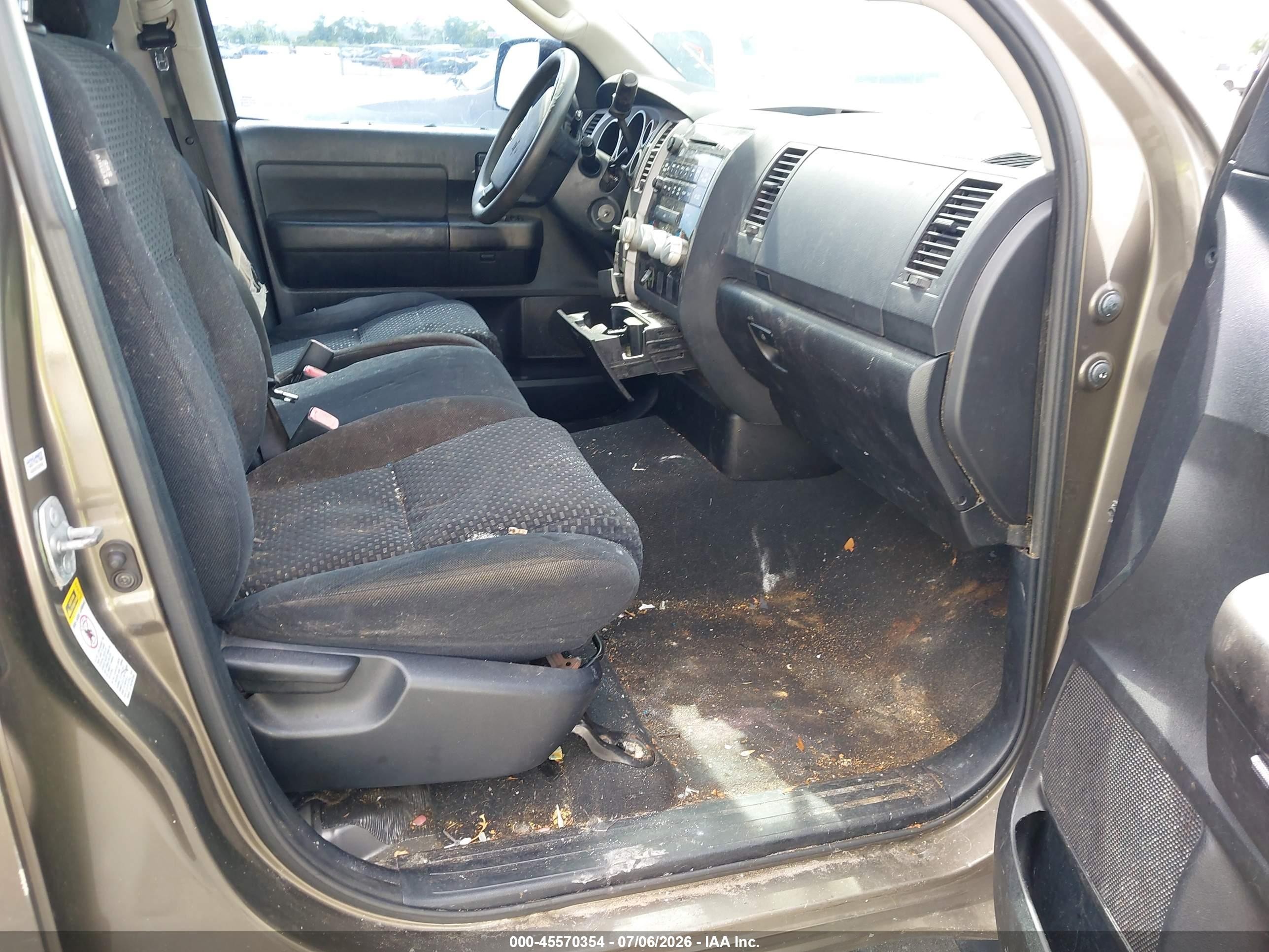 2010 Toyota Tundra Grade V6 Серый vin: 5TFRU5F13AX023564