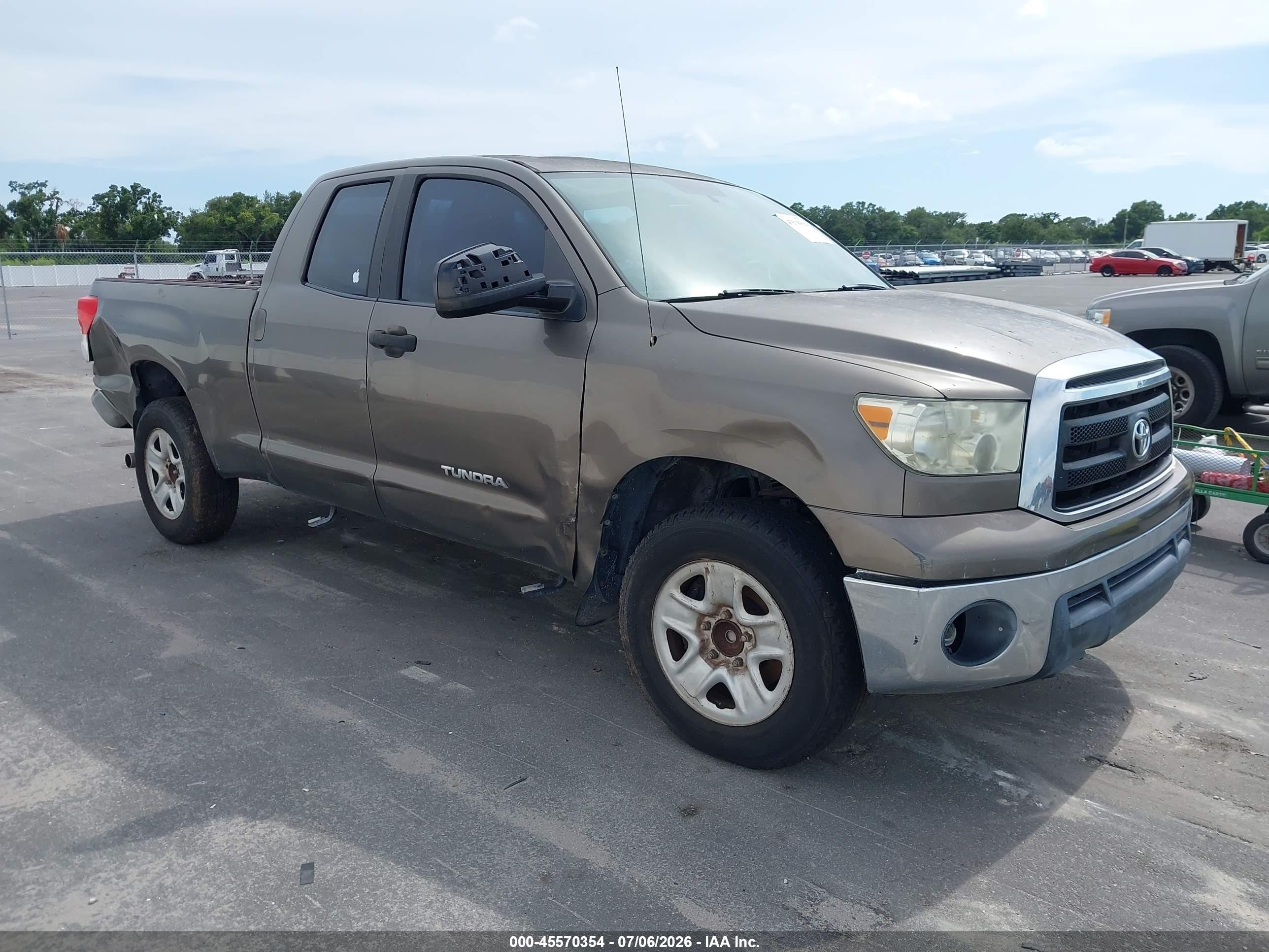 2010 Toyota Tundra Grade V6 Серый vin: 5TFRU5F13AX023564