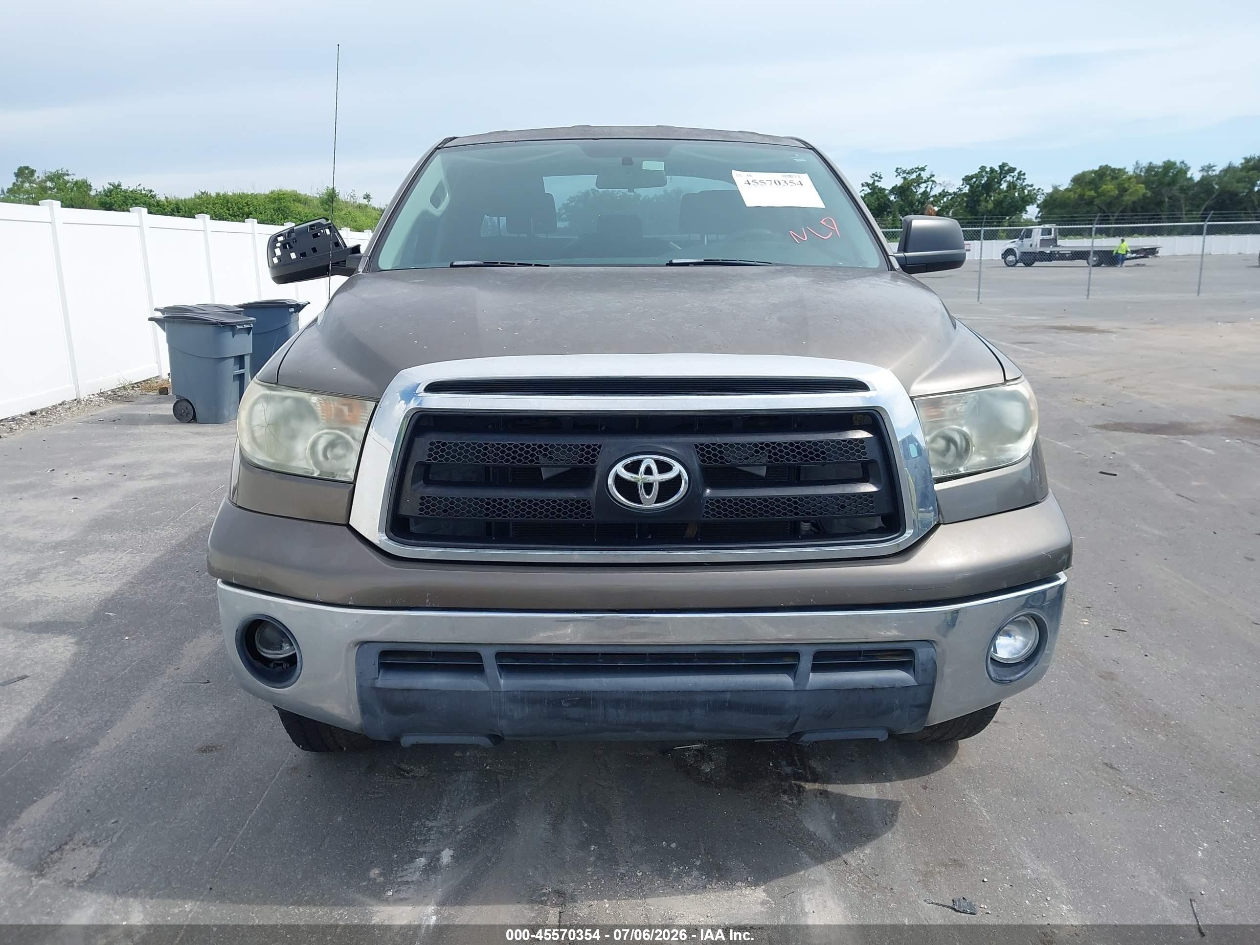 2010 Toyota Tundra Grade V6 Серый vin: 5TFRU5F13AX023564