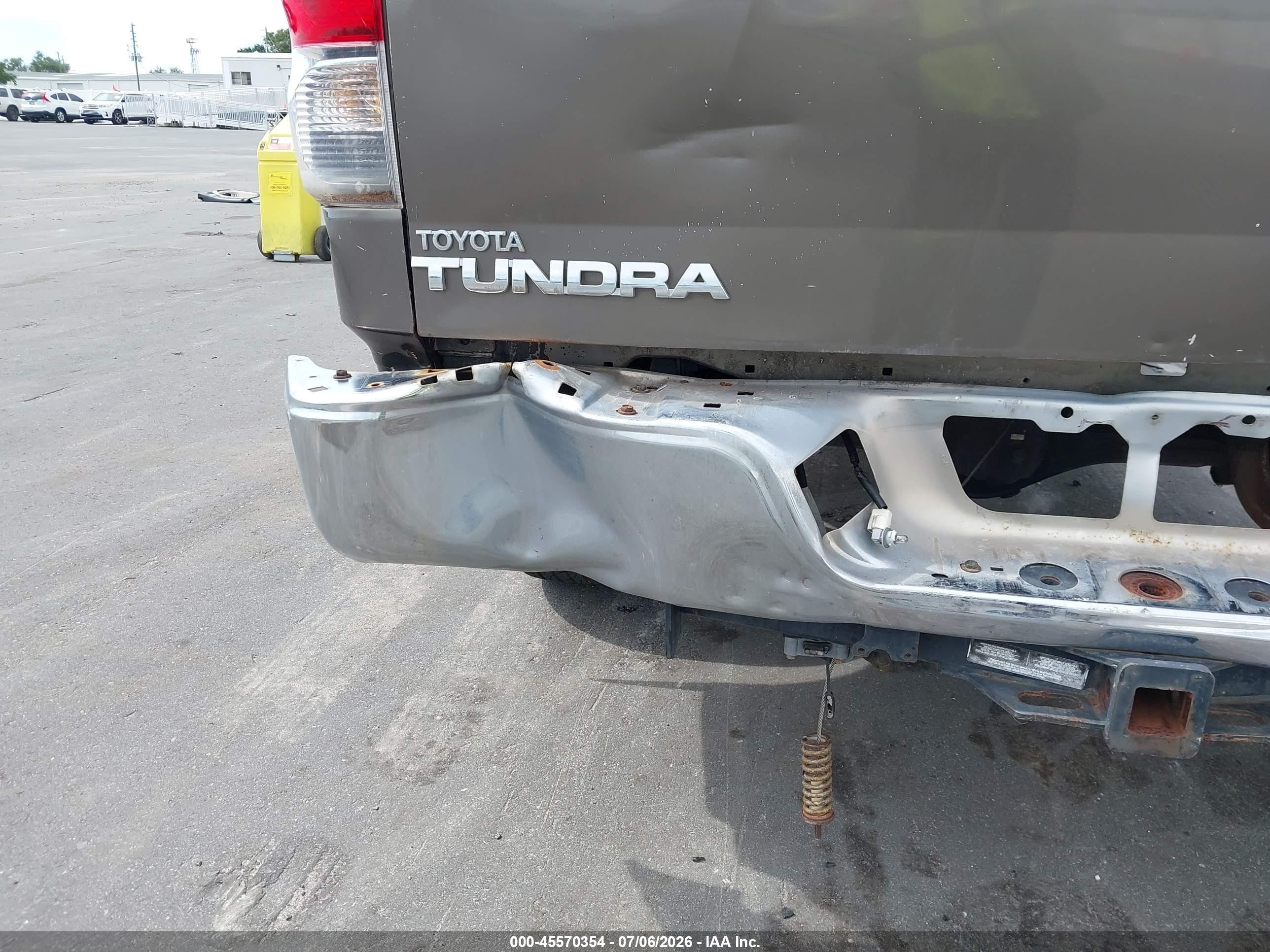 2010 Toyota Tundra Grade V6 Серый vin: 5TFRU5F13AX023564