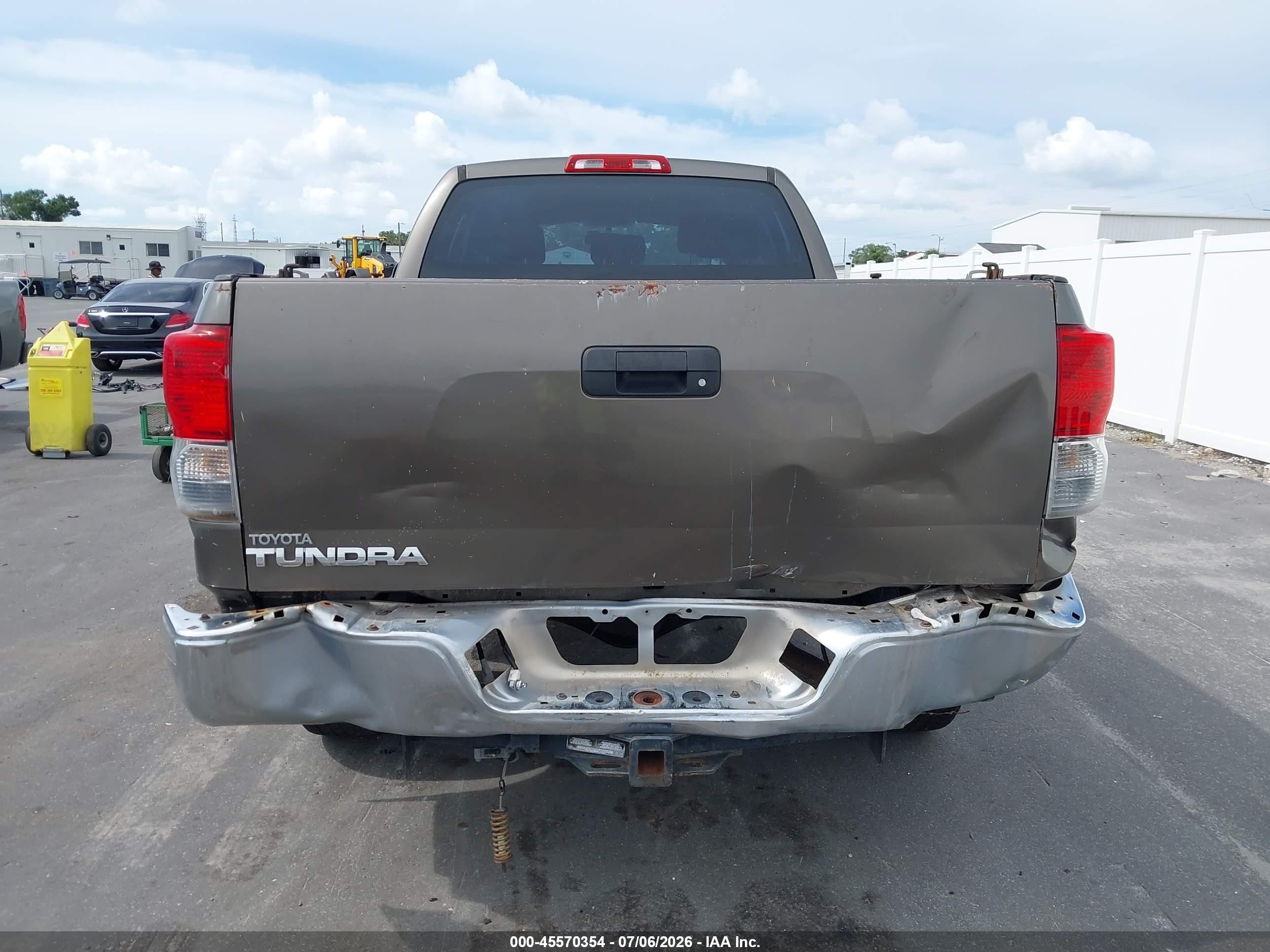 2010 Toyota Tundra Grade V6 Серый vin: 5TFRU5F13AX023564