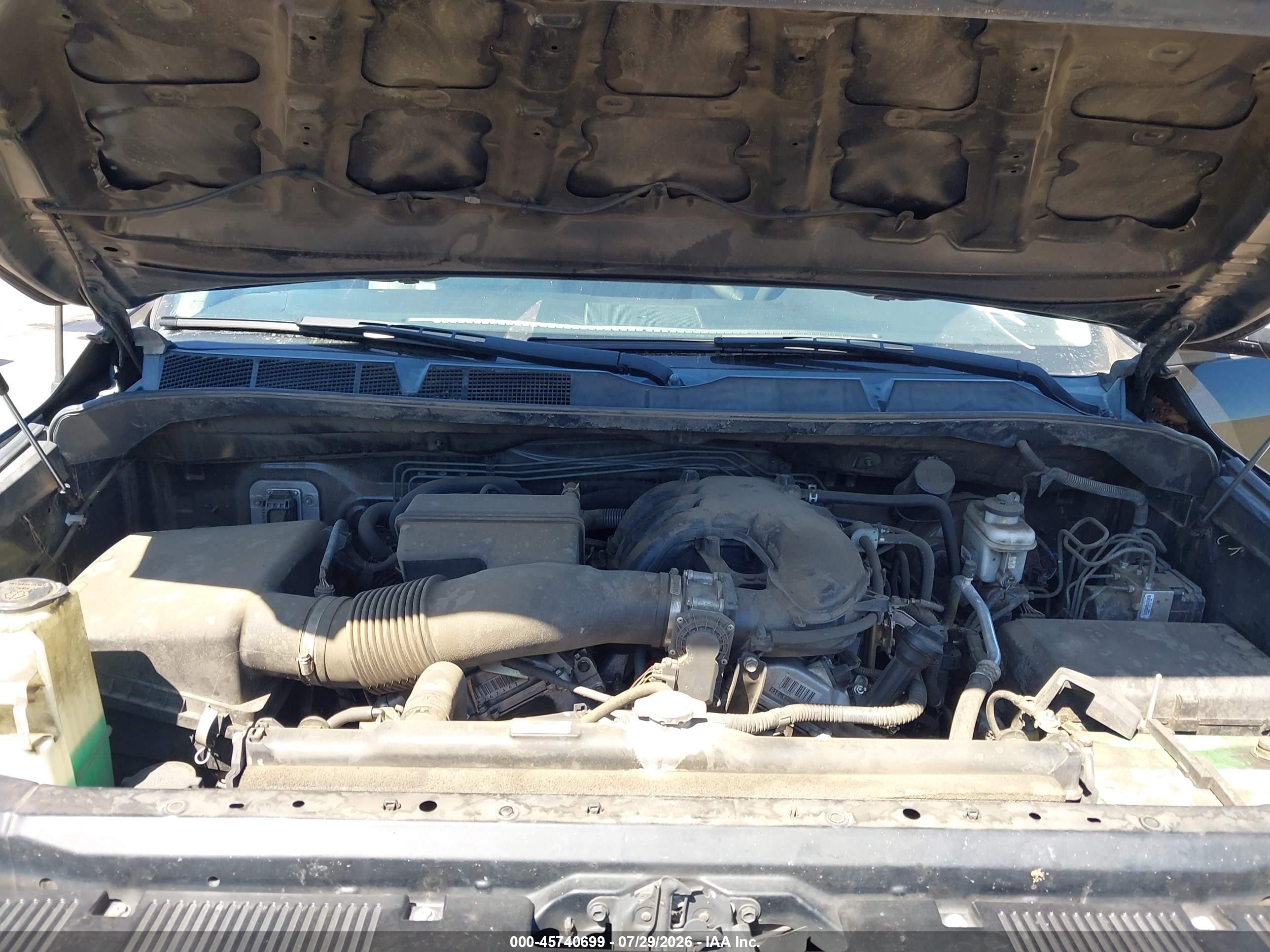 2014 Toyota Tundra Sr V6 Черный vin: 5TFRU5F13EX030732
