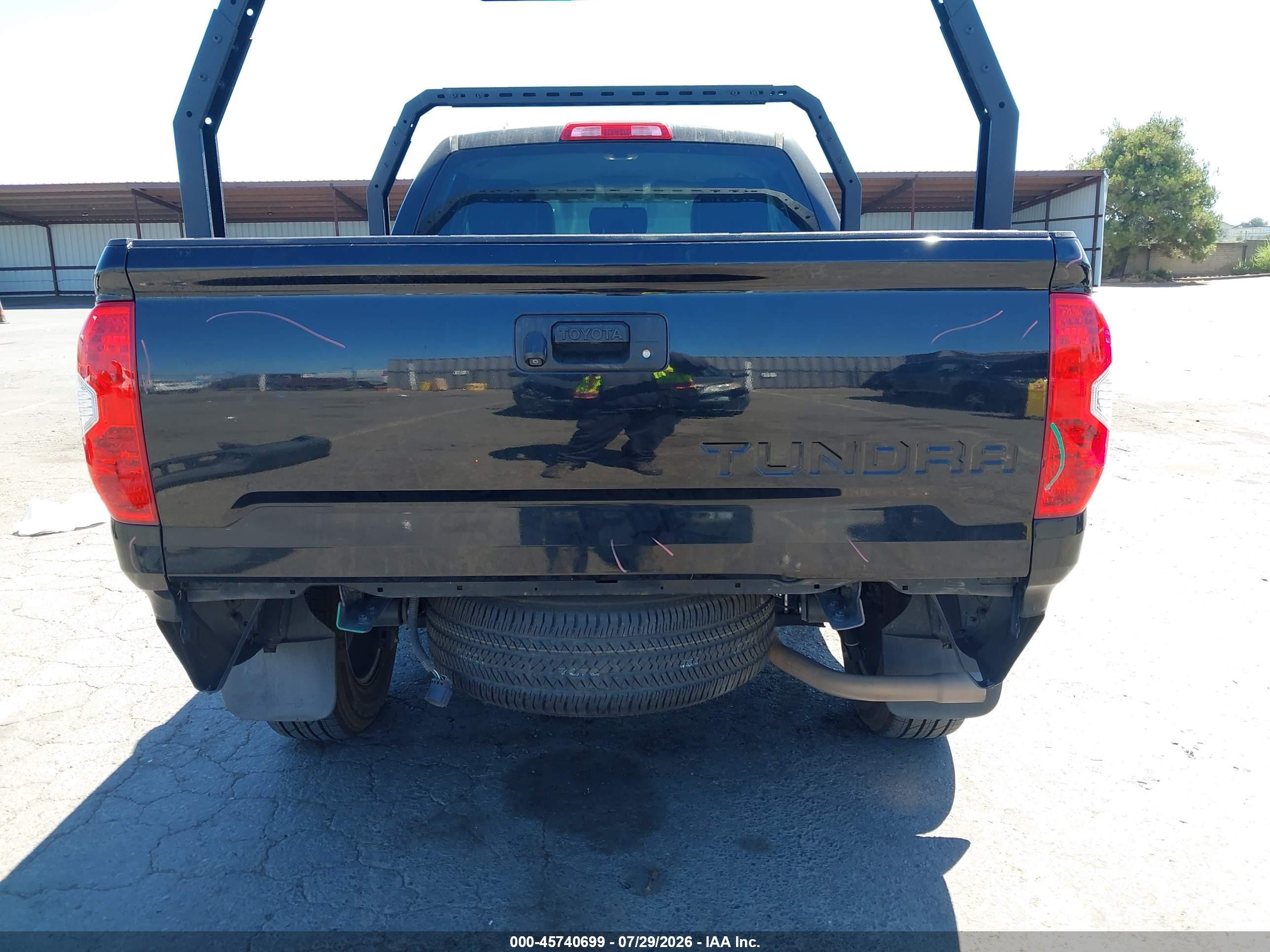 2014 Toyota Tundra Sr V6 Черный vin: 5TFRU5F13EX030732