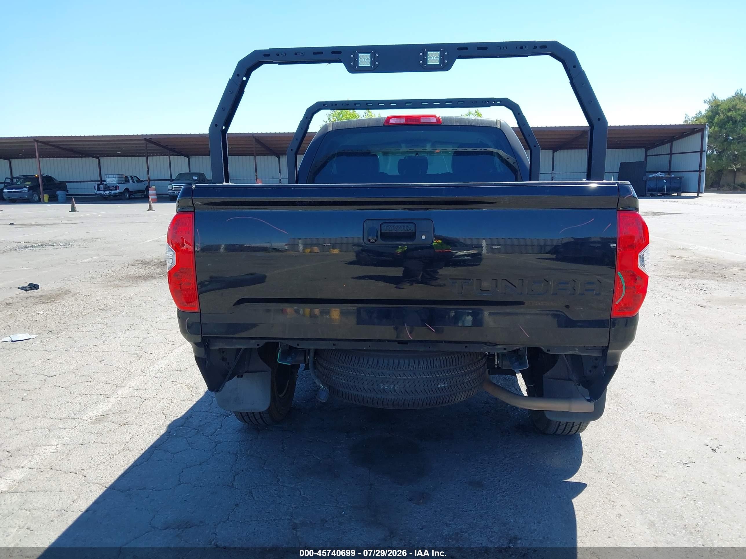 2014 Toyota Tundra Sr V6 Черный vin: 5TFRU5F13EX030732