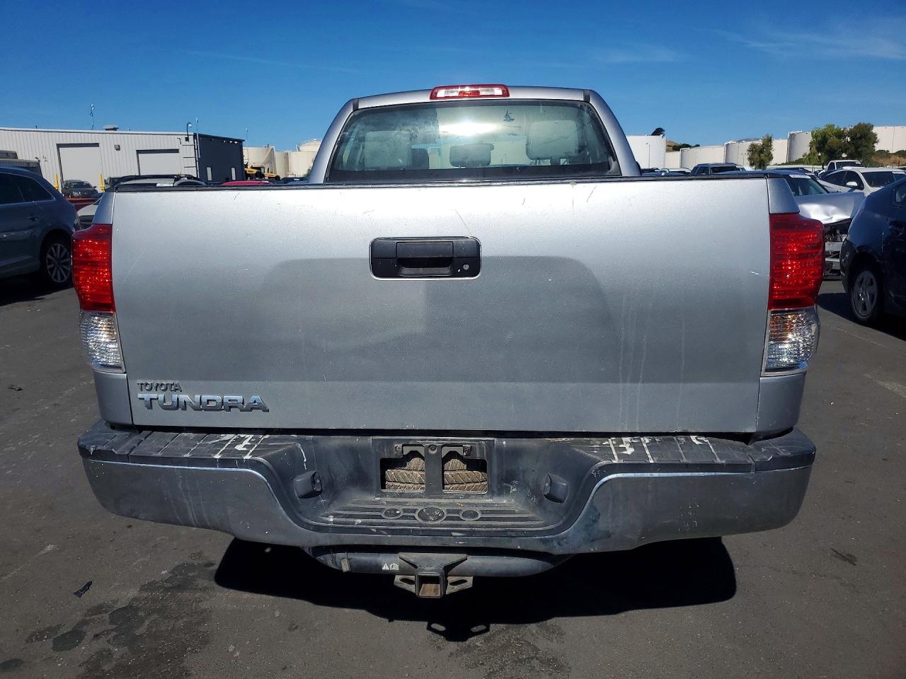2010 Toyota Tundra Double Cab Sr5 Silver vin: 5TFRU5F14AX022990