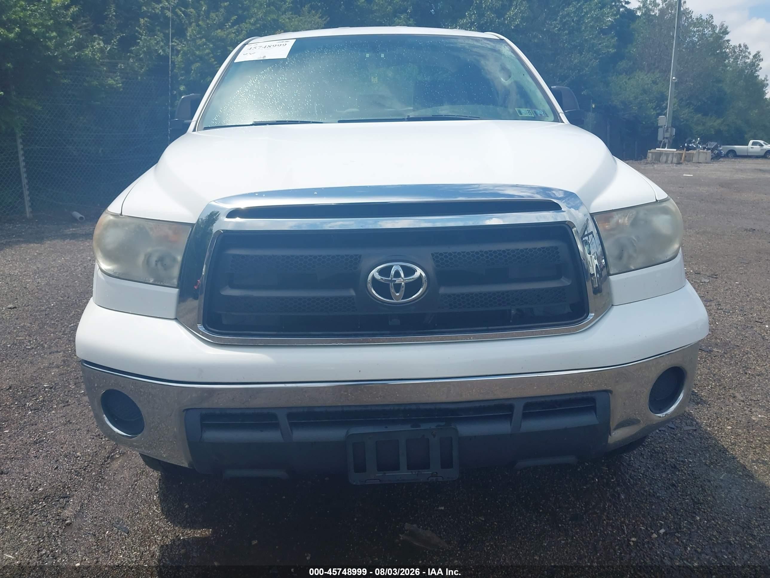 2011 Toyota Tundra Grade V6 Белый vin: 5TFRU5F15BX024331