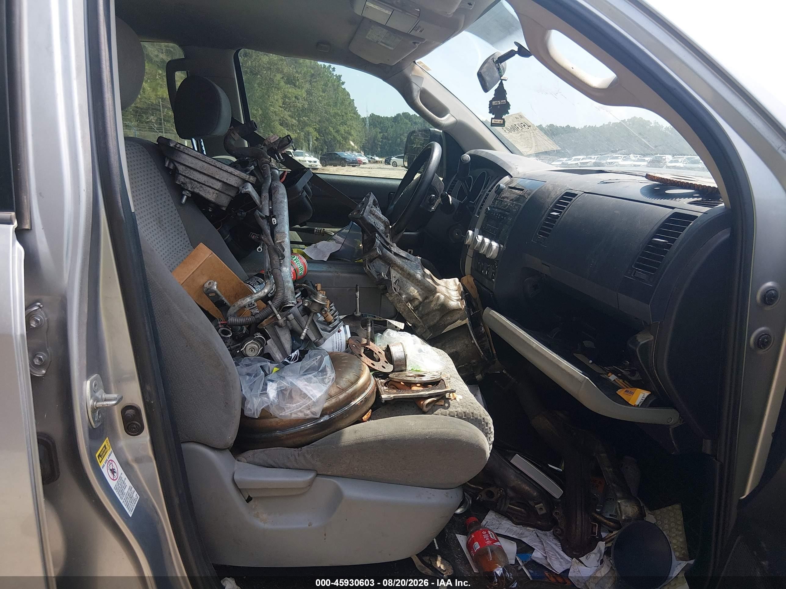 2013 Toyota Tundra Grade V6 Gray vin: 5TFRU5F15DX029533