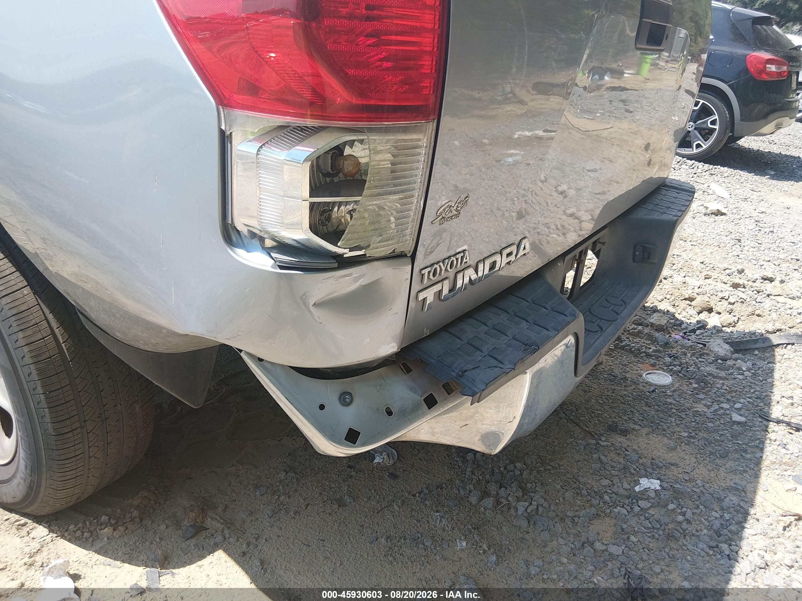 2013 Toyota Tundra Grade V6 Gray vin: 5TFRU5F15DX029533