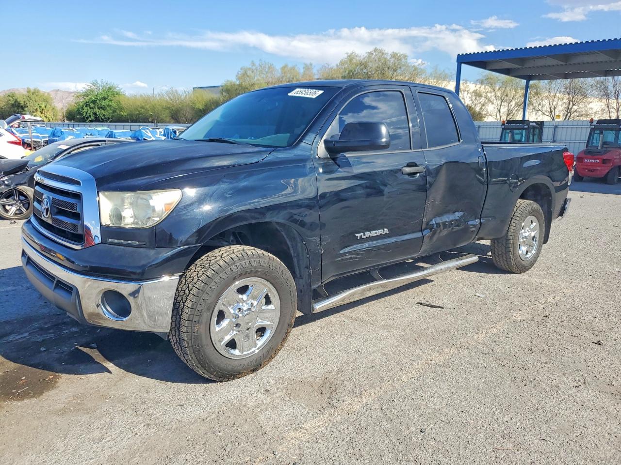 2013 Toyota Tundra Double Cab Sr5 Black vin: 5TFRU5F15DX029838