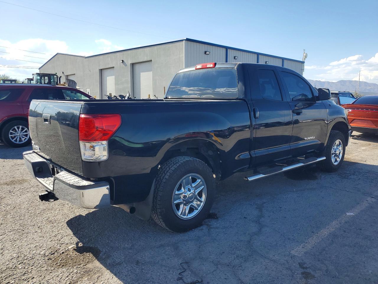 2013 Toyota Tundra Double Cab Sr5 Black vin: 5TFRU5F15DX029838
