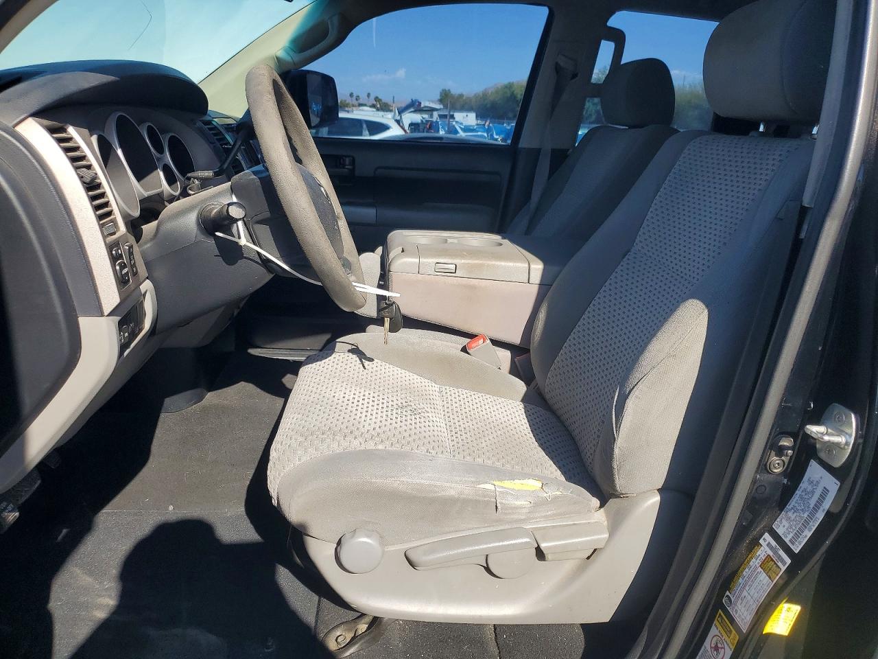 2013 Toyota Tundra Double Cab Sr5 Black vin: 5TFRU5F15DX029838