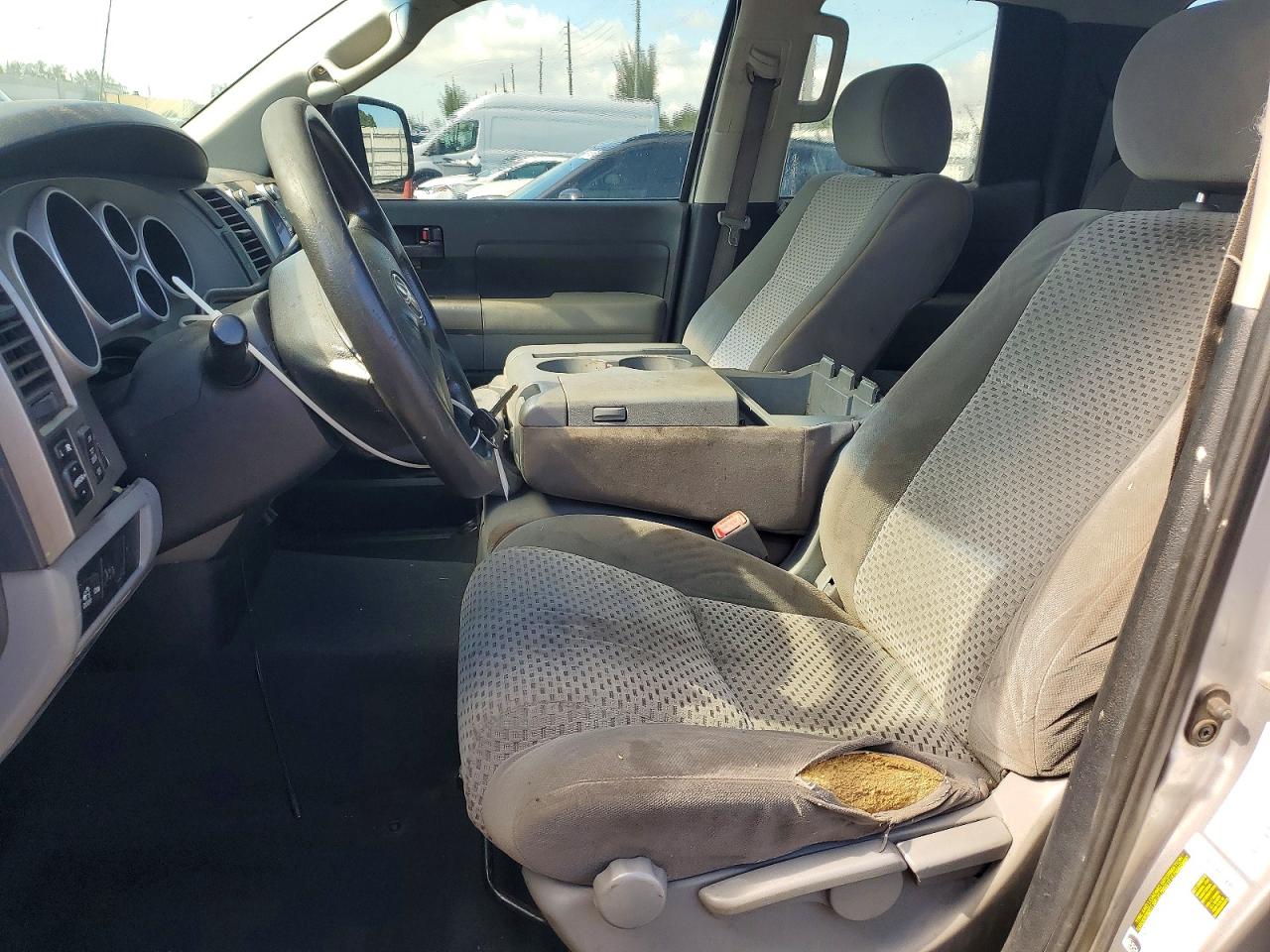 2013 Toyota Tundra Double Cab Sr5 Silver vin: 5TFRU5F15DX030634