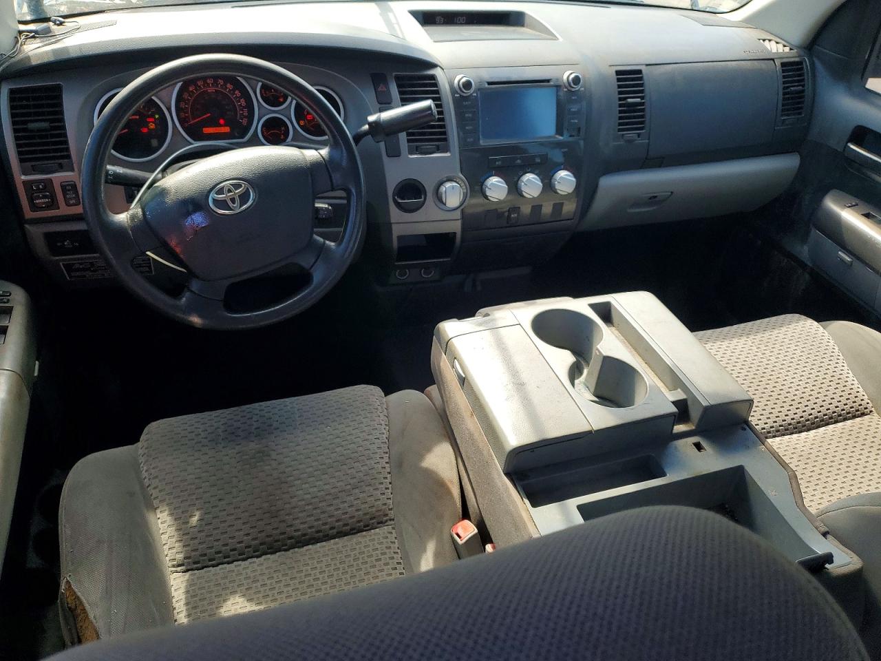 2013 Toyota Tundra Double Cab Sr5 Silver vin: 5TFRU5F15DX030634