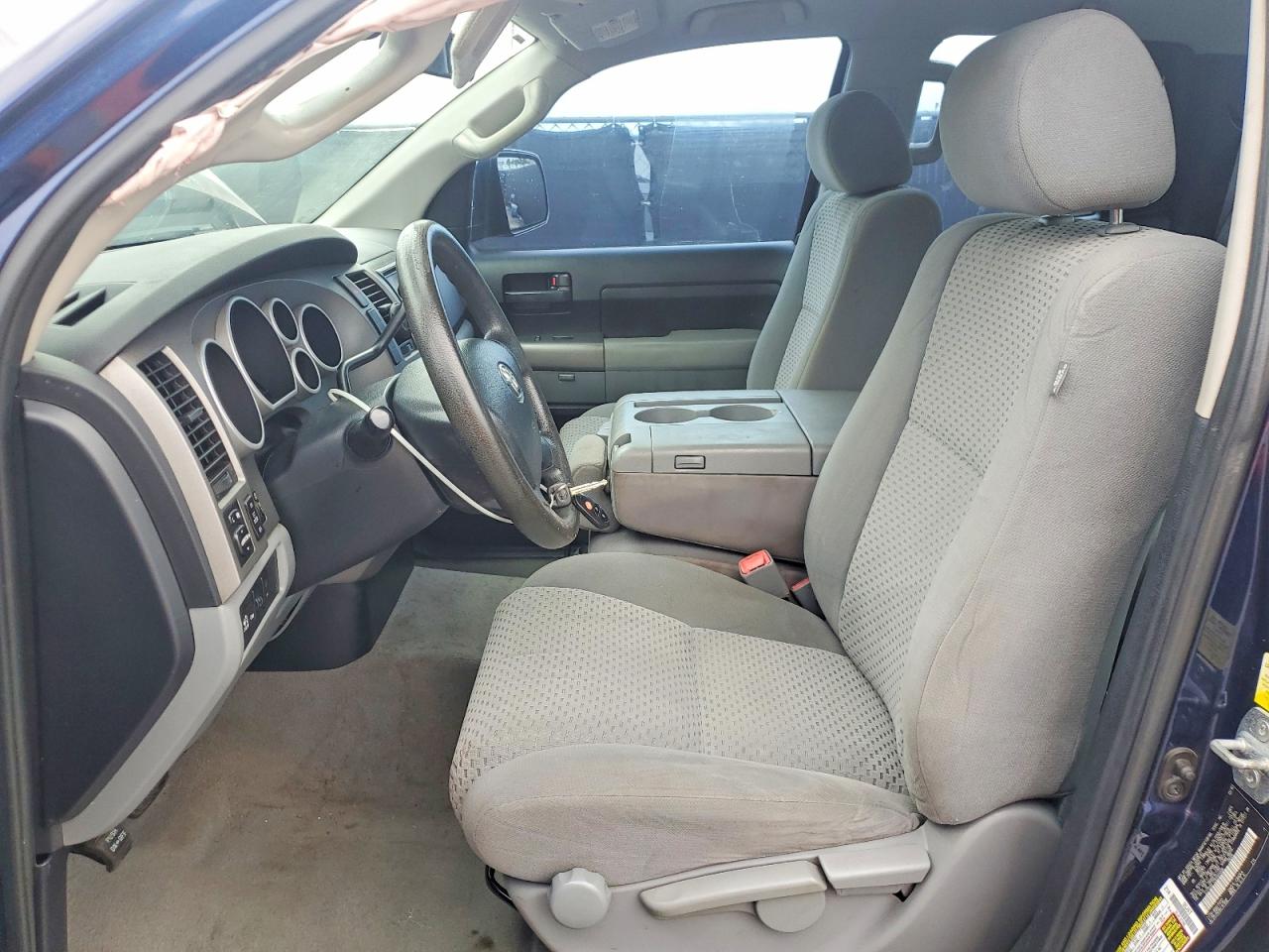 2011 Toyota Tundra Double Cab Sr5 Blue vin: 5TFRU5F17BX024895