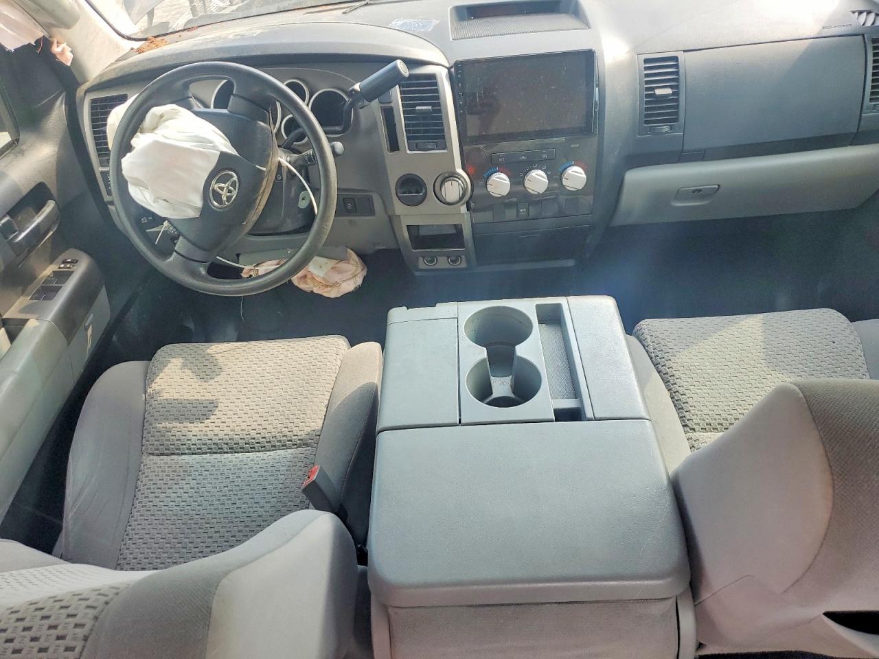 2013 Toyota Tundra Double Cab Sr5 Gray vin: 5TFRU5F17DX028514