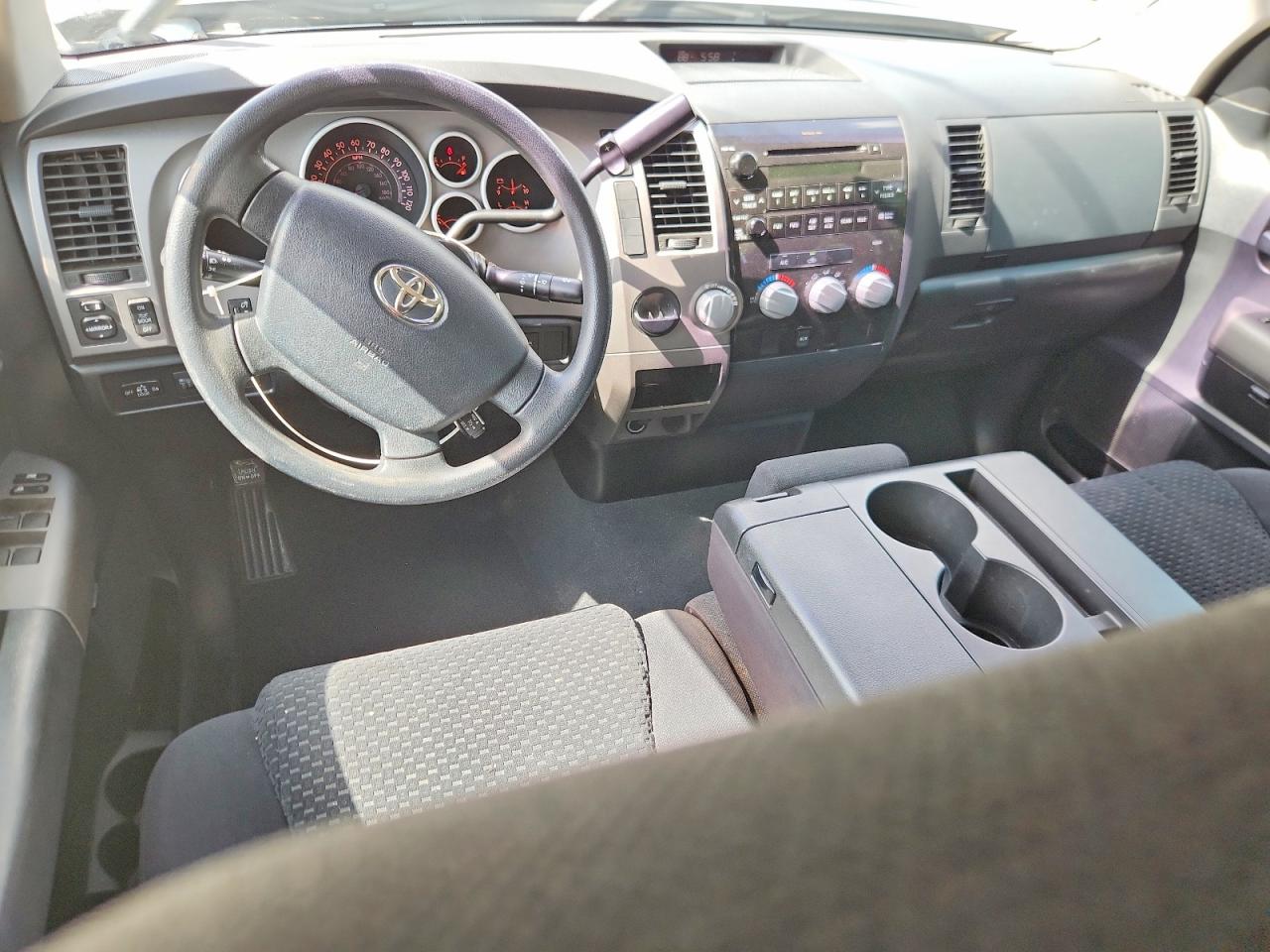 2011 Toyota Tundra Double Cab Sr5 Gray vin: 5TFRU5F19BX024834