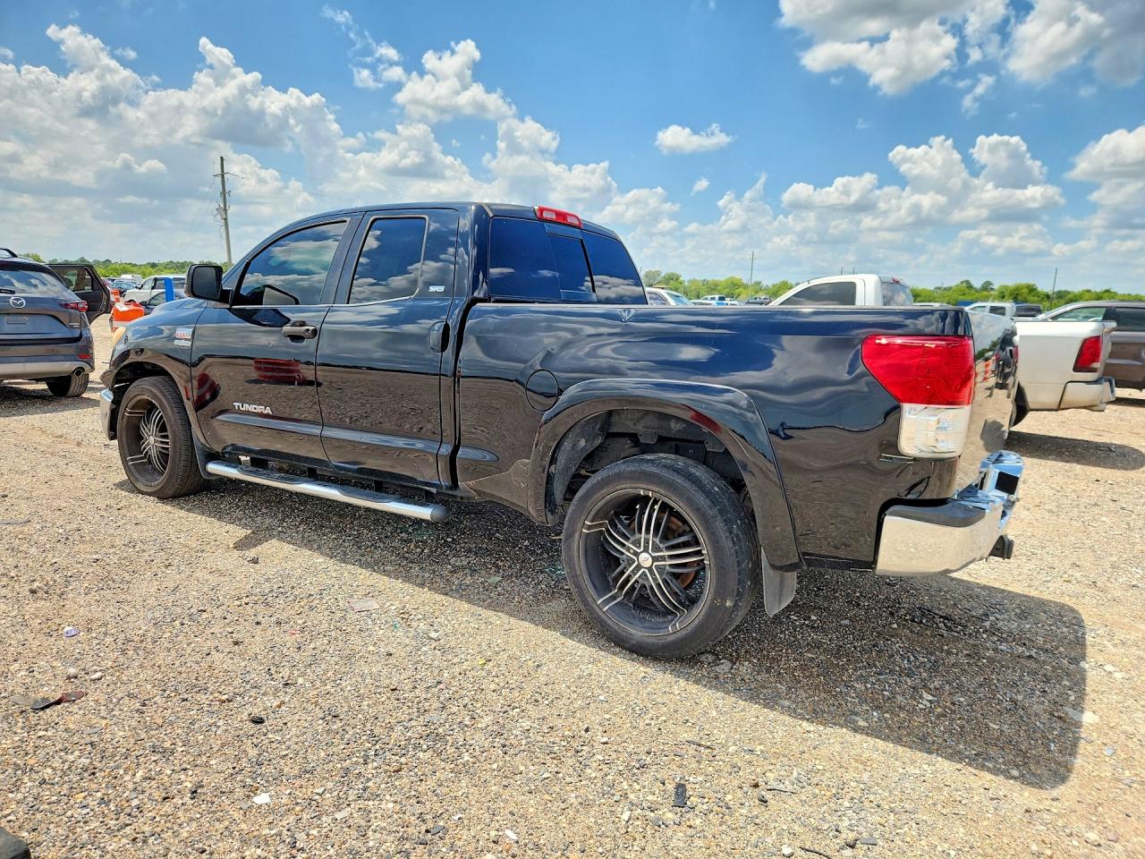 2008 Toyota Tundra Sr5 Black vin: 5TFRV54108X064941