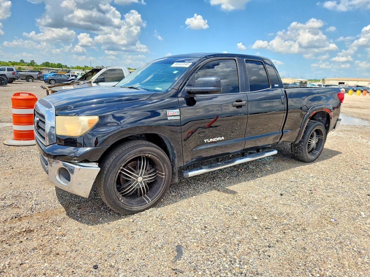 2008 Toyota Tundra Sr5 Black vin: 5TFRV54108X064941