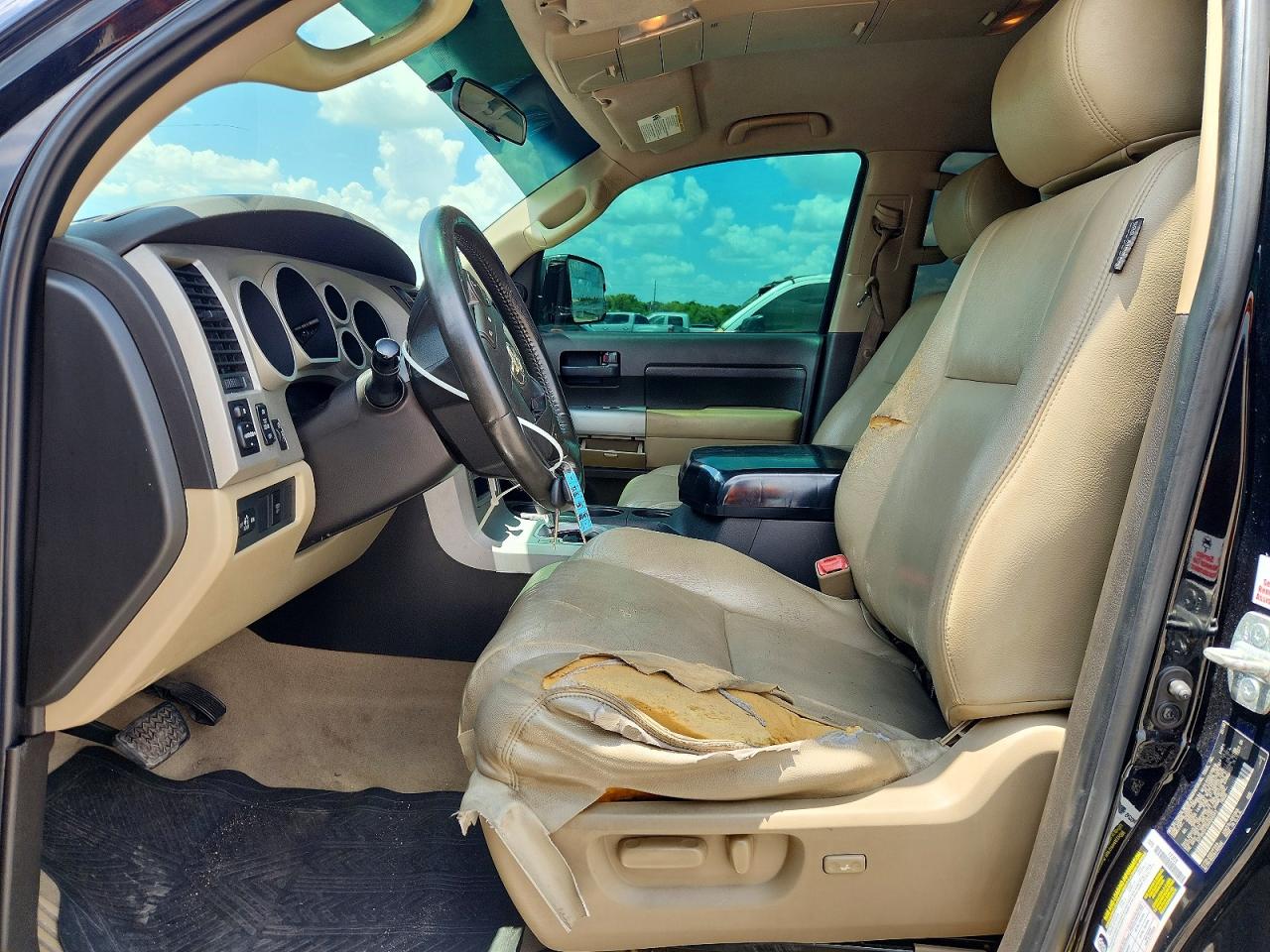 2008 Toyota Tundra Sr5 Black vin: 5TFRV54108X064941