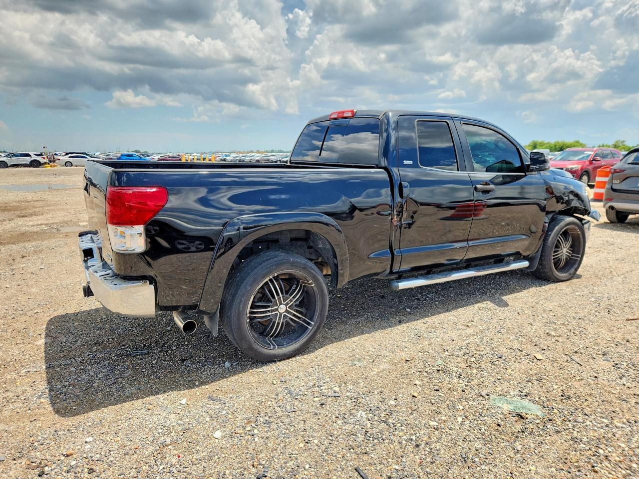 2008 Toyota Tundra Sr5 Black vin: 5TFRV54108X064941