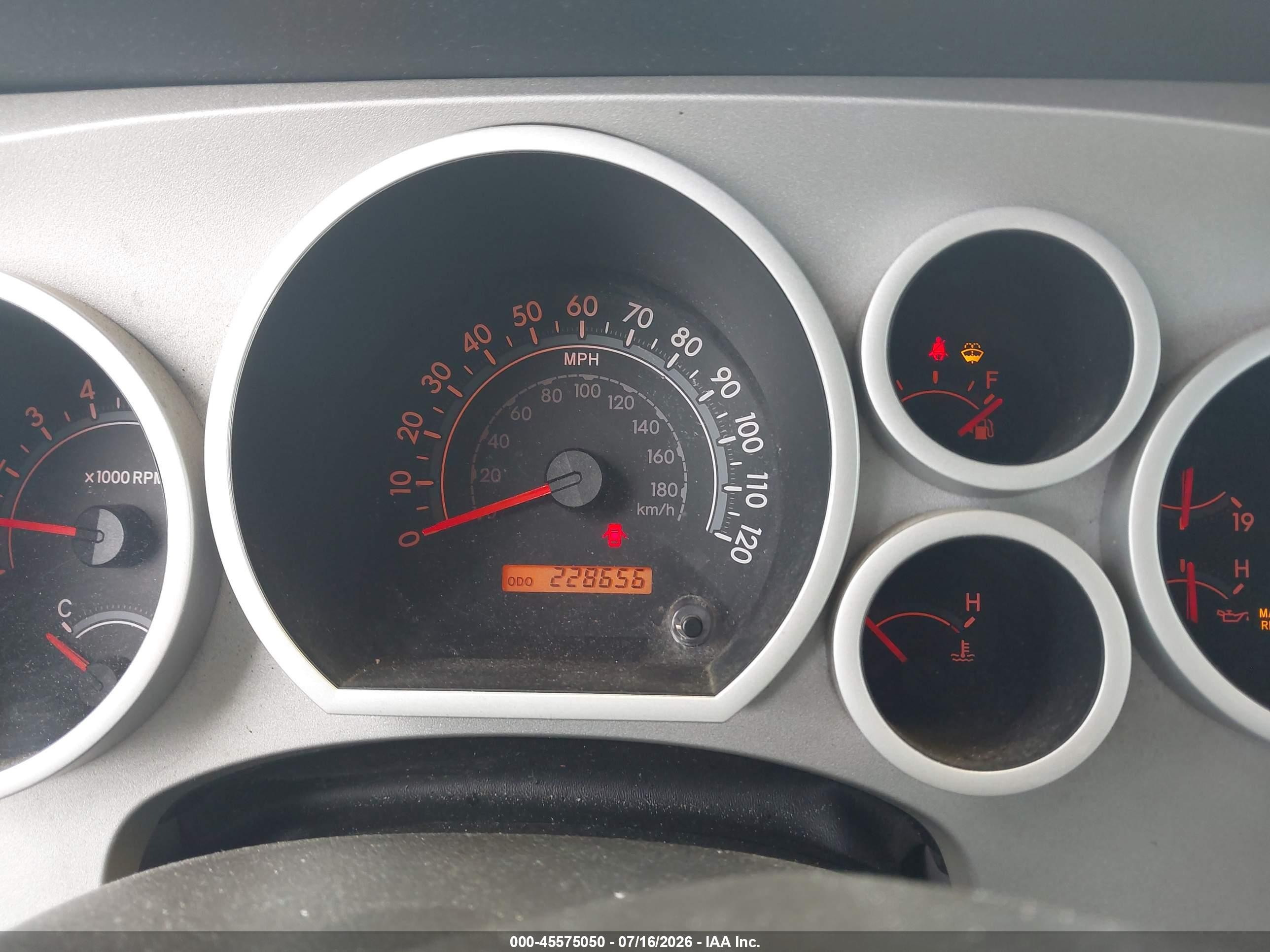 2007 Toyota Tundra Sr5 V8 Beige vin: 5TFRV54117X009056