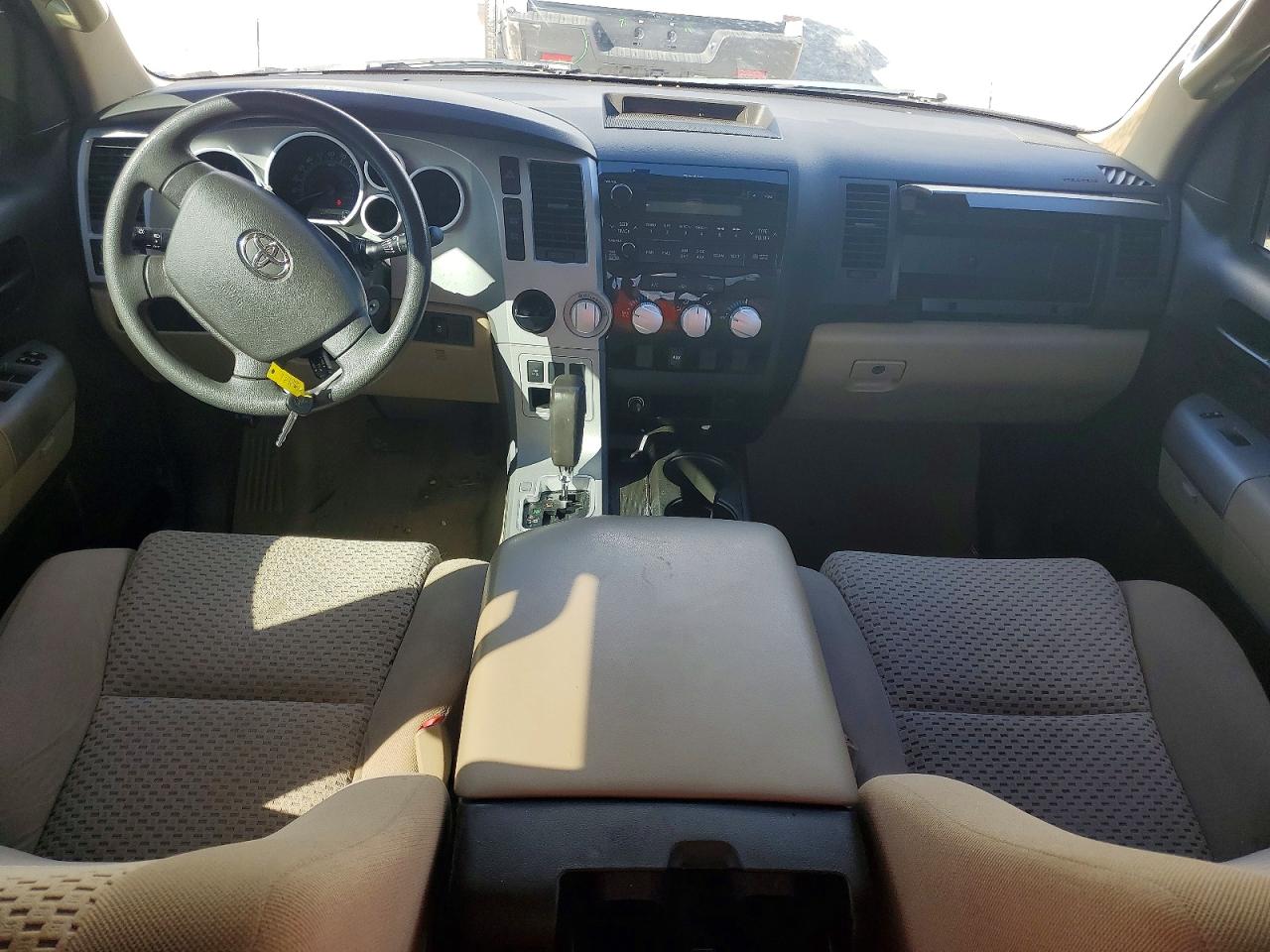 2008 Toyota Tundra Sr5 White vin: 5TFRV54118X041975