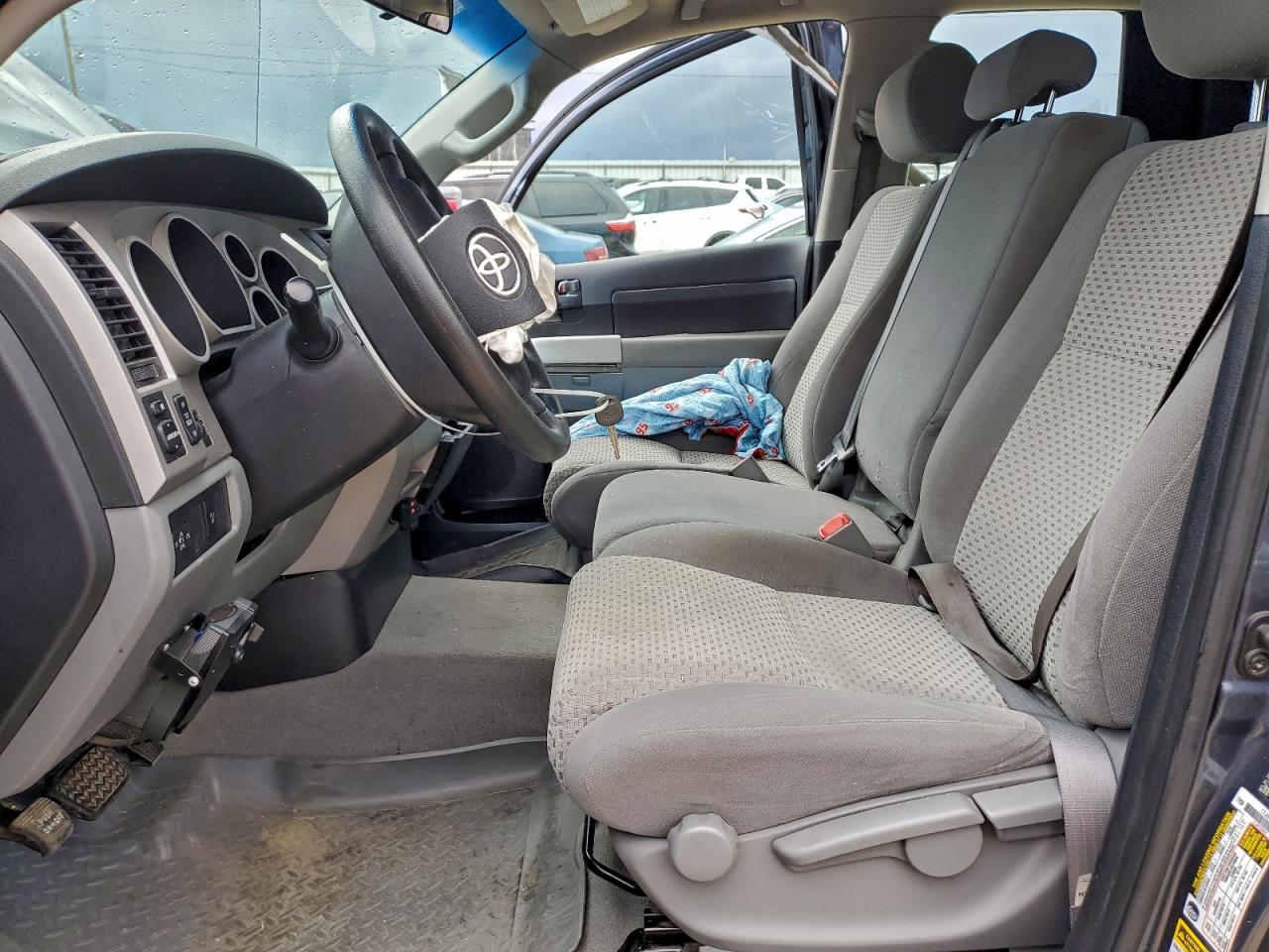 2009 Toyota Tundra Double Cab Blue vin: 5TFRV54119X073844