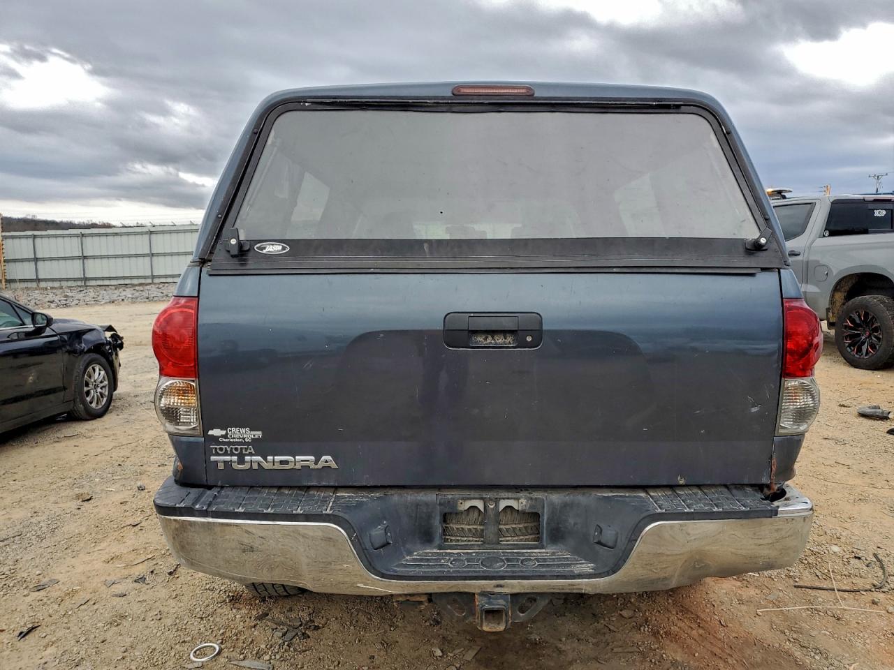 2009 Toyota Tundra Double Cab Blue vin: 5TFRV54119X073844