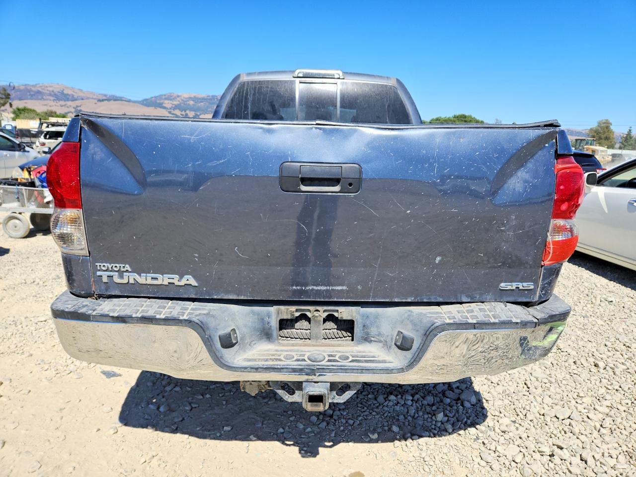 2008 Toyota Tundra Sr5 Gray vin: 5TFRV54128X039801