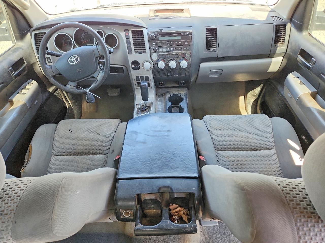 2008 Toyota Tundra Sr5 Gray vin: 5TFRV54128X039801