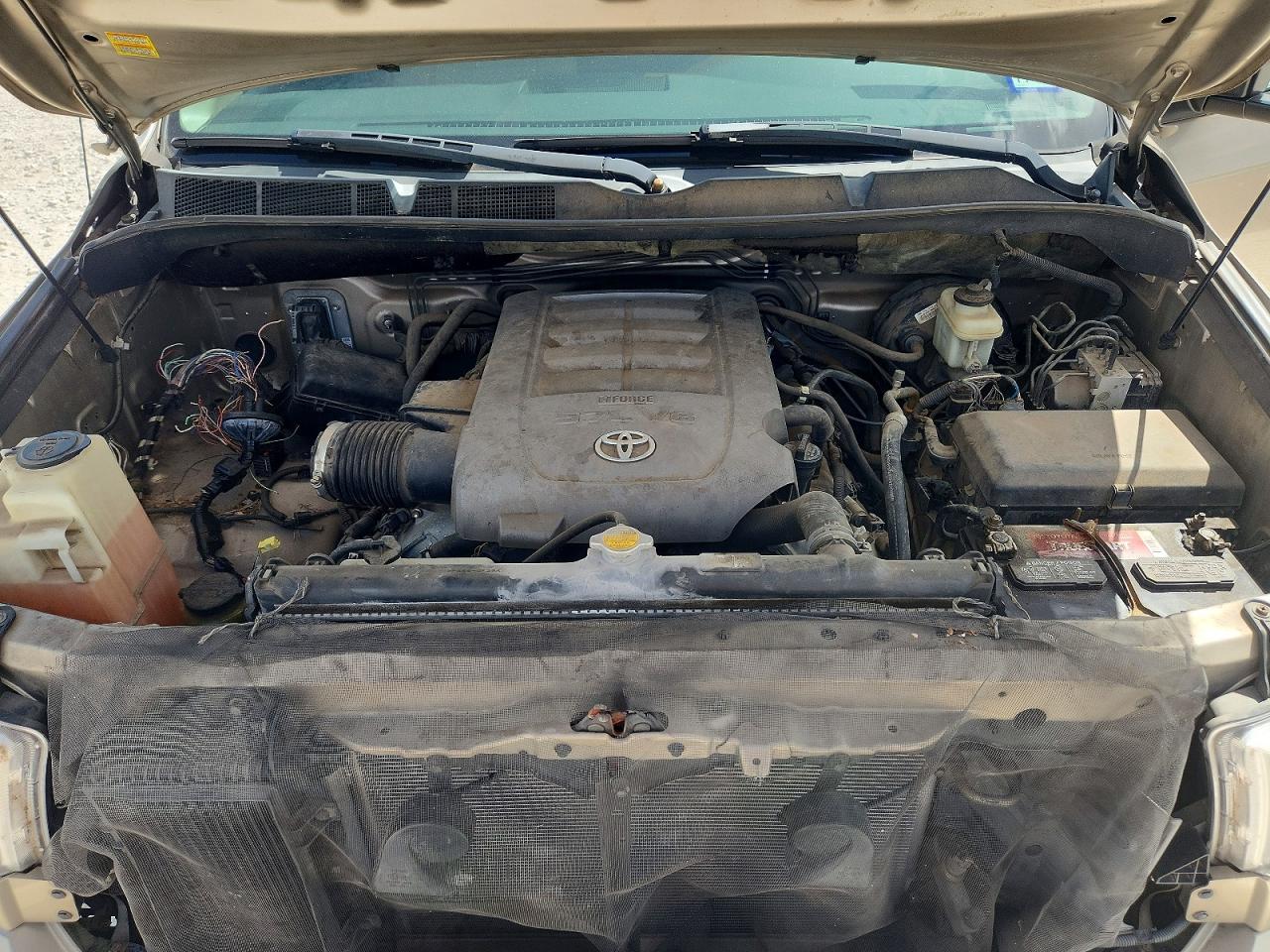 2008 Toyota Tundra Sr5 Tan vin: 5TFRV54128X039930