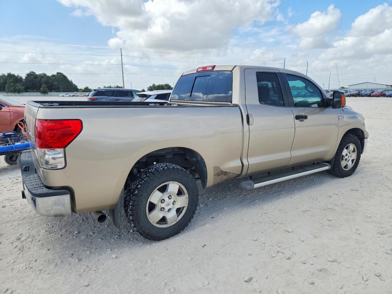 2008 Toyota Tundra Sr5 Tan vin: 5TFRV54128X039930
