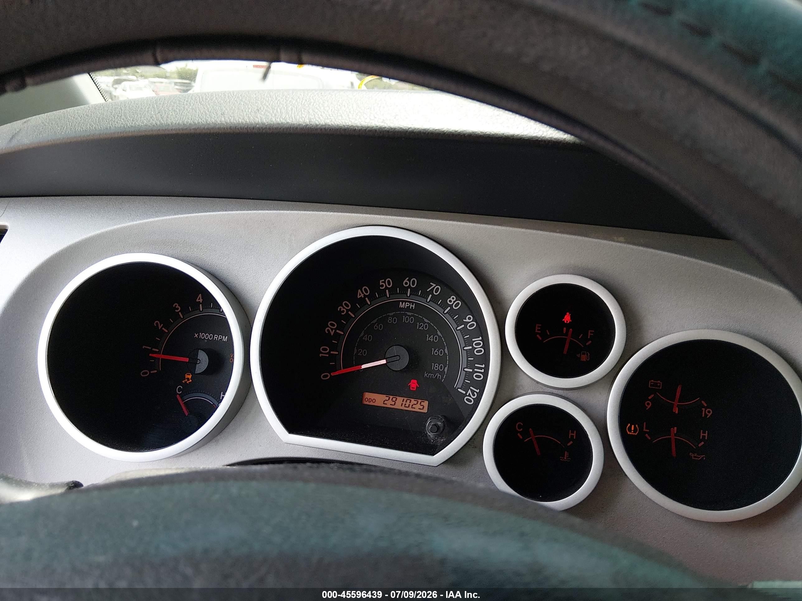 2008 Toyota Tundra Sr5 5.7l V8 Gray vin: 5TFRV54128X043539