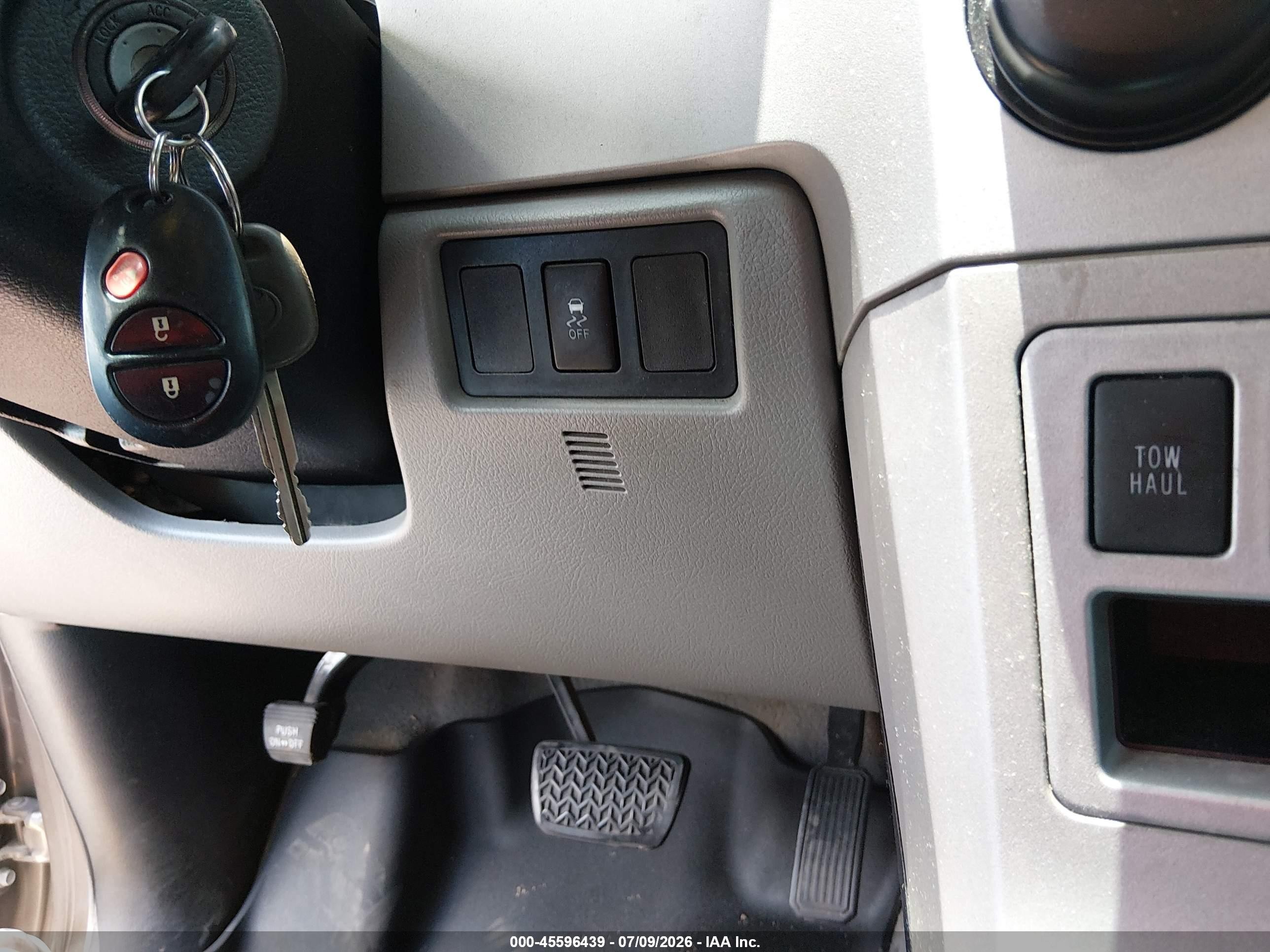 2008 Toyota Tundra Sr5 5.7l V8 Gray vin: 5TFRV54128X043539