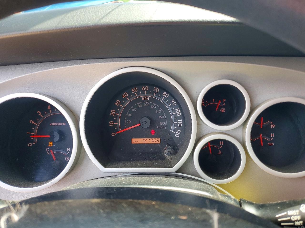 2008 Toyota Tundra Sr5 Blue vin: 5TFRV54138X040472