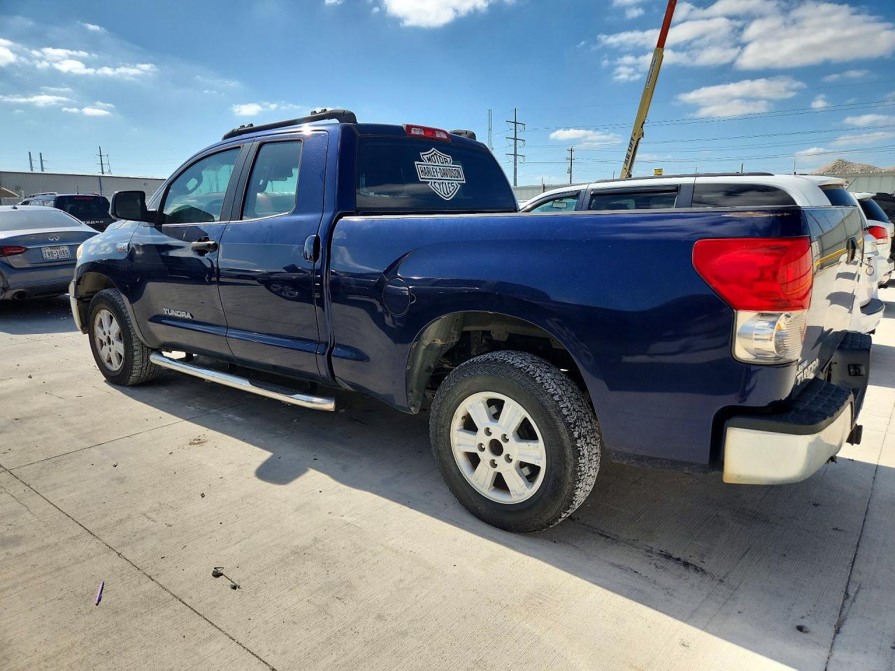 2008 Toyota Tundra Grade Blue vin: 5TFRV54138X067347