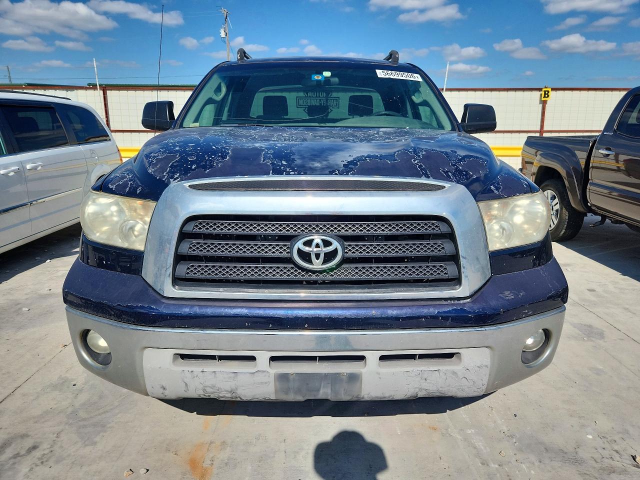 2008 Toyota Tundra Grade Blue vin: 5TFRV54138X067347