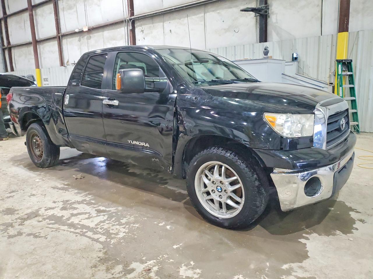 2007 Toyota Tundra Double Cab Sr5 Black vin: 5TFRV54147X019354