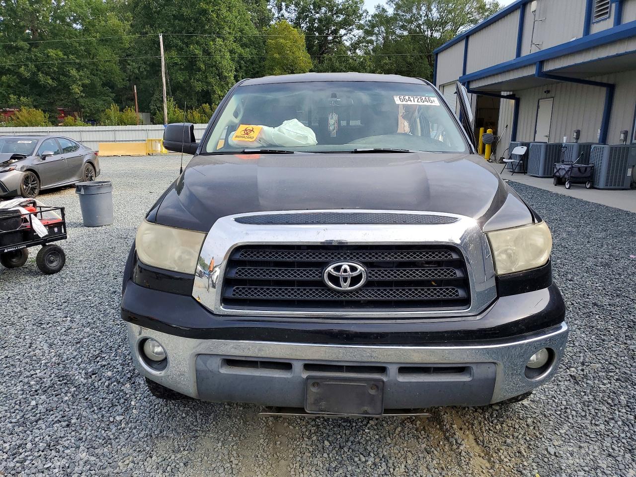2008 Toyota Tundra Sr5 Black vin: 5TFRV54148X049021