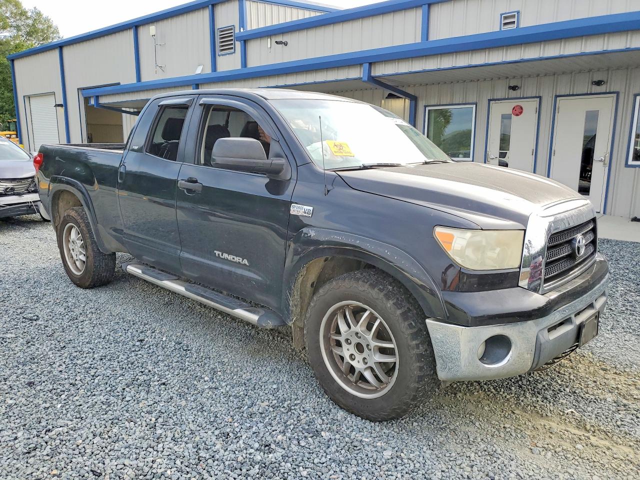 2008 Toyota Tundra Sr5 Black vin: 5TFRV54148X049021