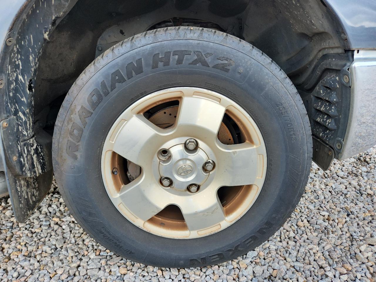 2008 Toyota Tundra Grade Blue vin: 5TFRV54148X063792 Damage: Right Front Wheel, Curb Rash, 5 To 6 Inches