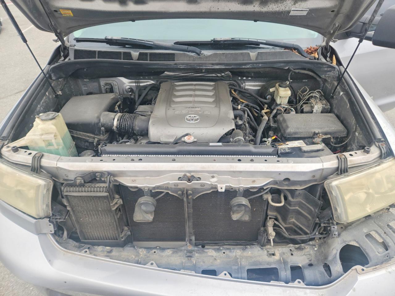 2007 Toyota Tundra Double Cab Sr5 Silver vin: 5TFRV54157X004037