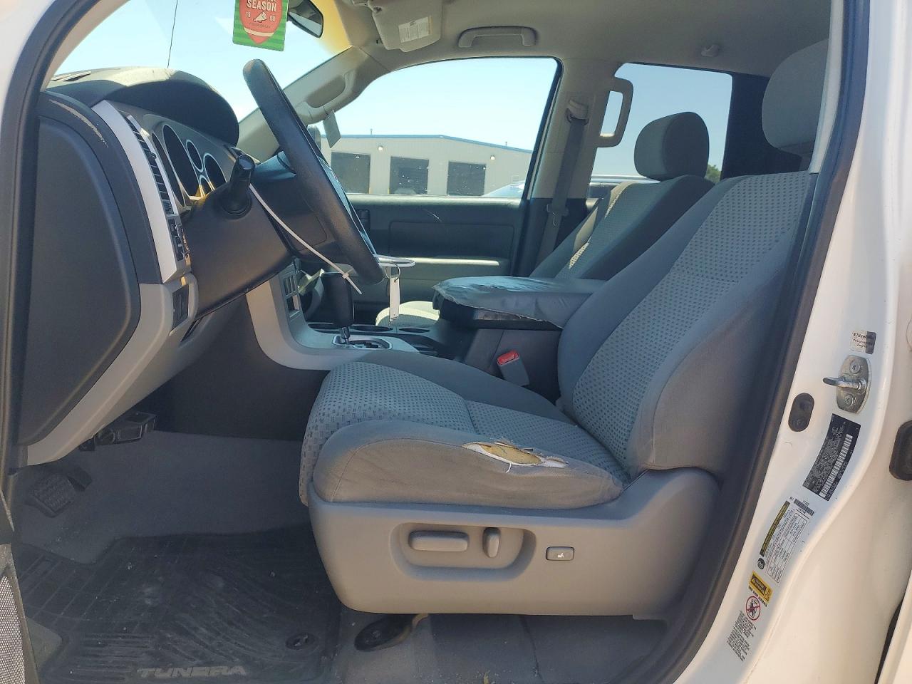 2007 Toyota Tundra Double Cab Sr5 White vin: 5TFRV54157X004720